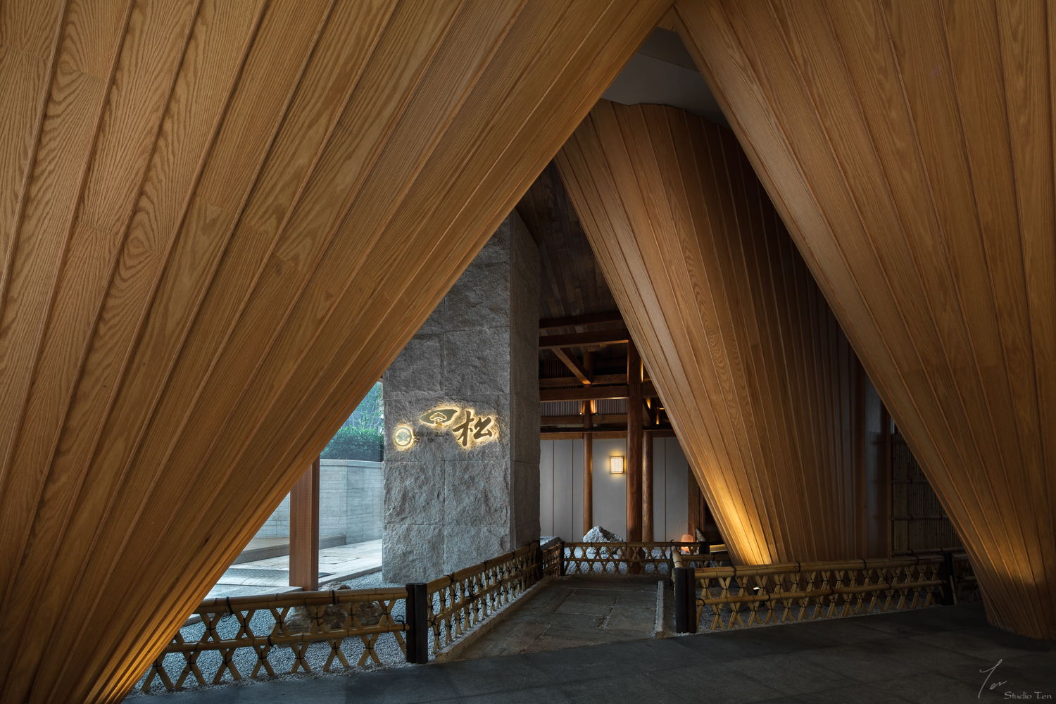 一松京料理 | 现代日式餐饮空间设计-1