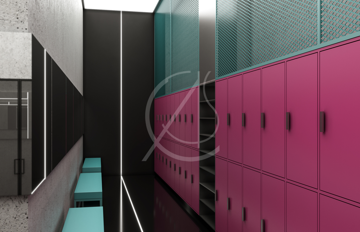 女士健身中心室内设计-21