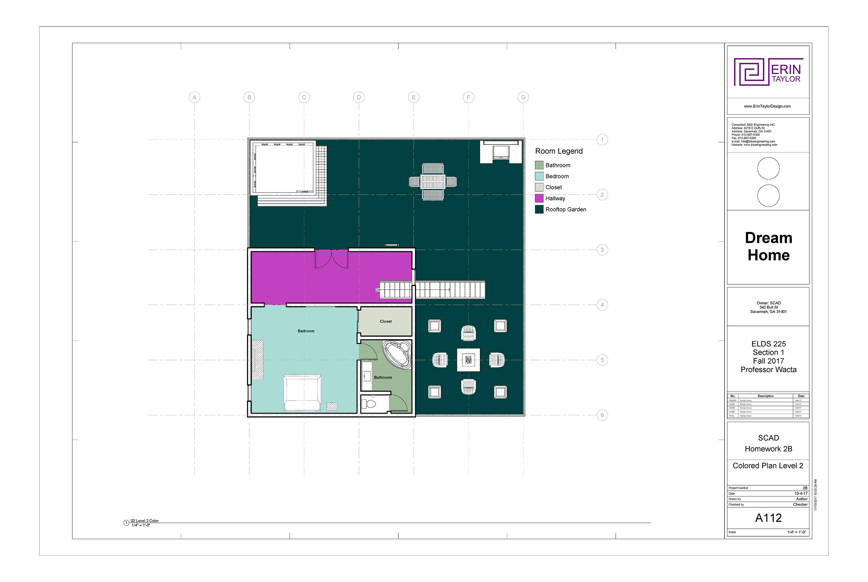Revit House Plan Construction Document-11