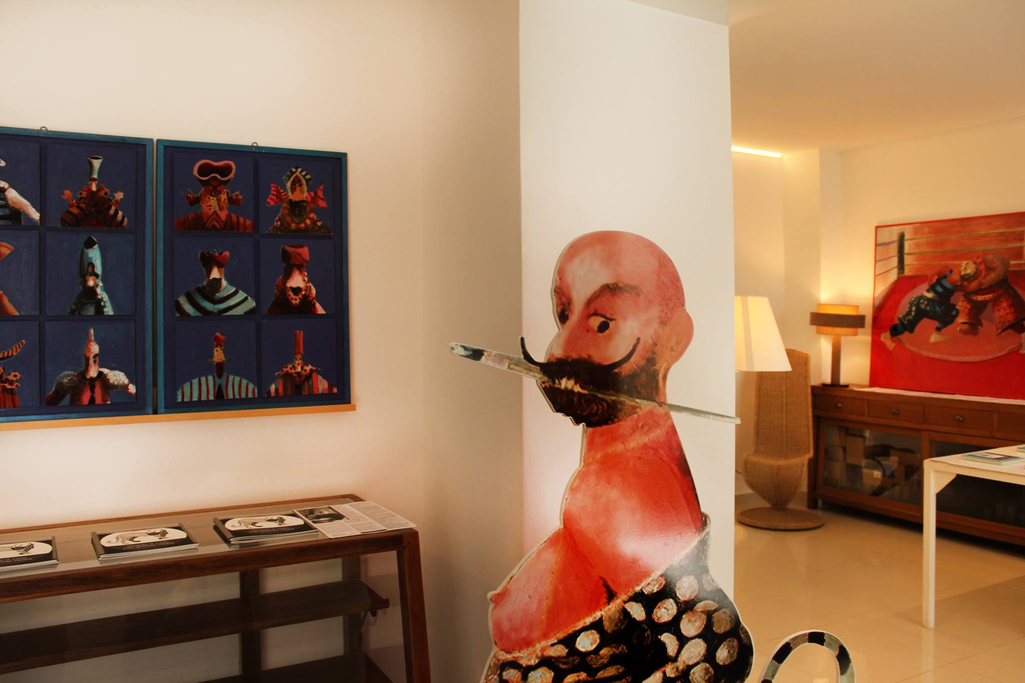 马里奥·塞尔拉的绘画与室内设计之旅-1