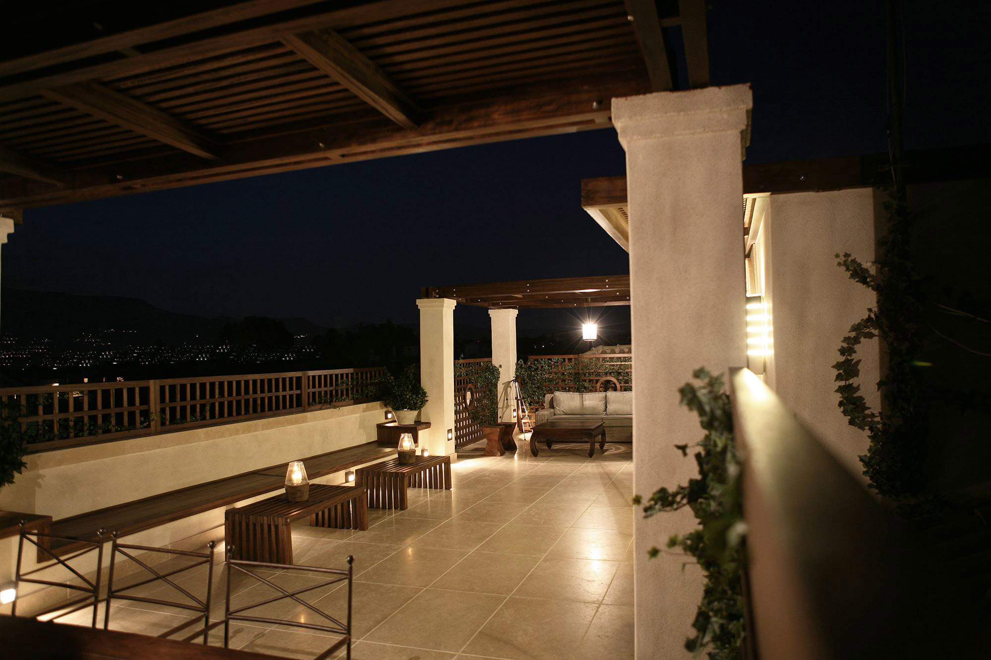 简约时尚的露台公寓设计-4