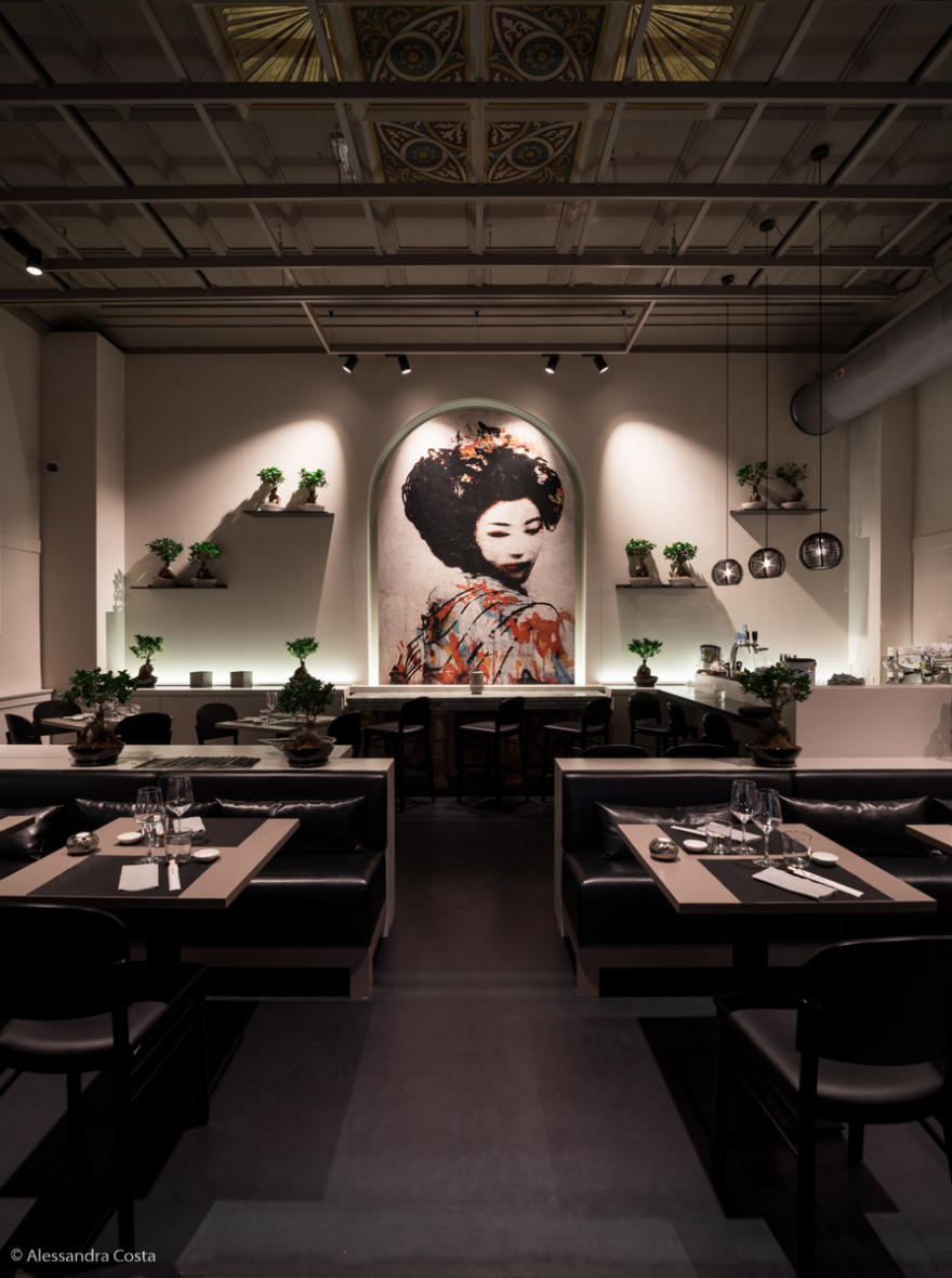 意大利 Turin 日本餐厅的优雅灯光设计-6