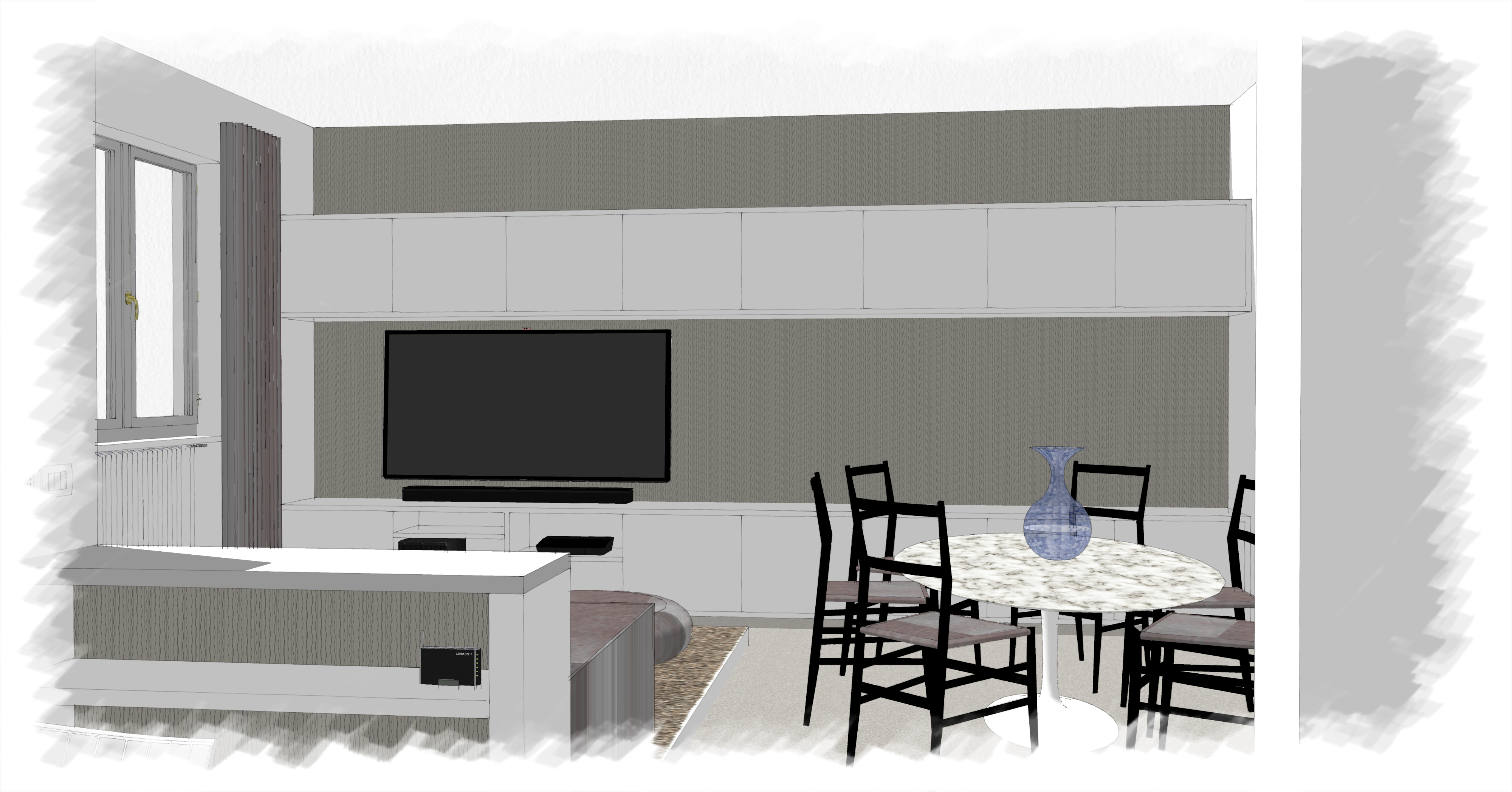 旧别墅变现代舒适家居，设计亮点实现空间增值-25