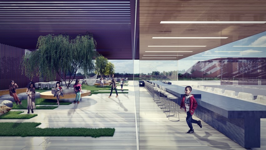 土耳其 Urfa 省 Southeast Yukselis Schools 教育建筑-5