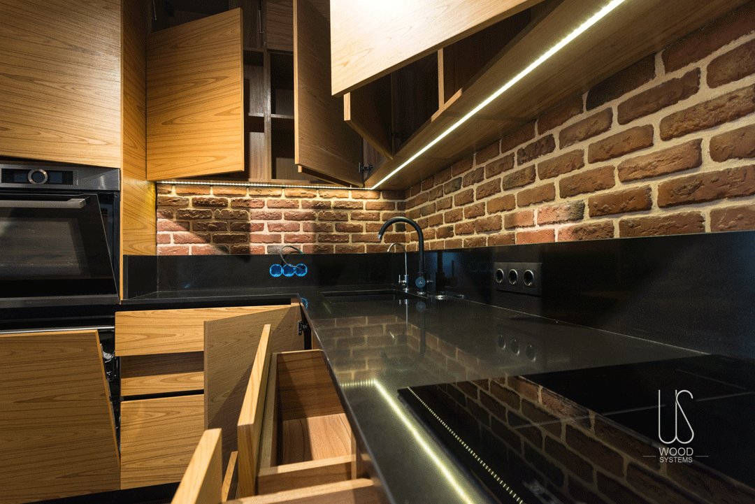 乌克兰木系统公司打造"流动牛轧糖"厨房-19