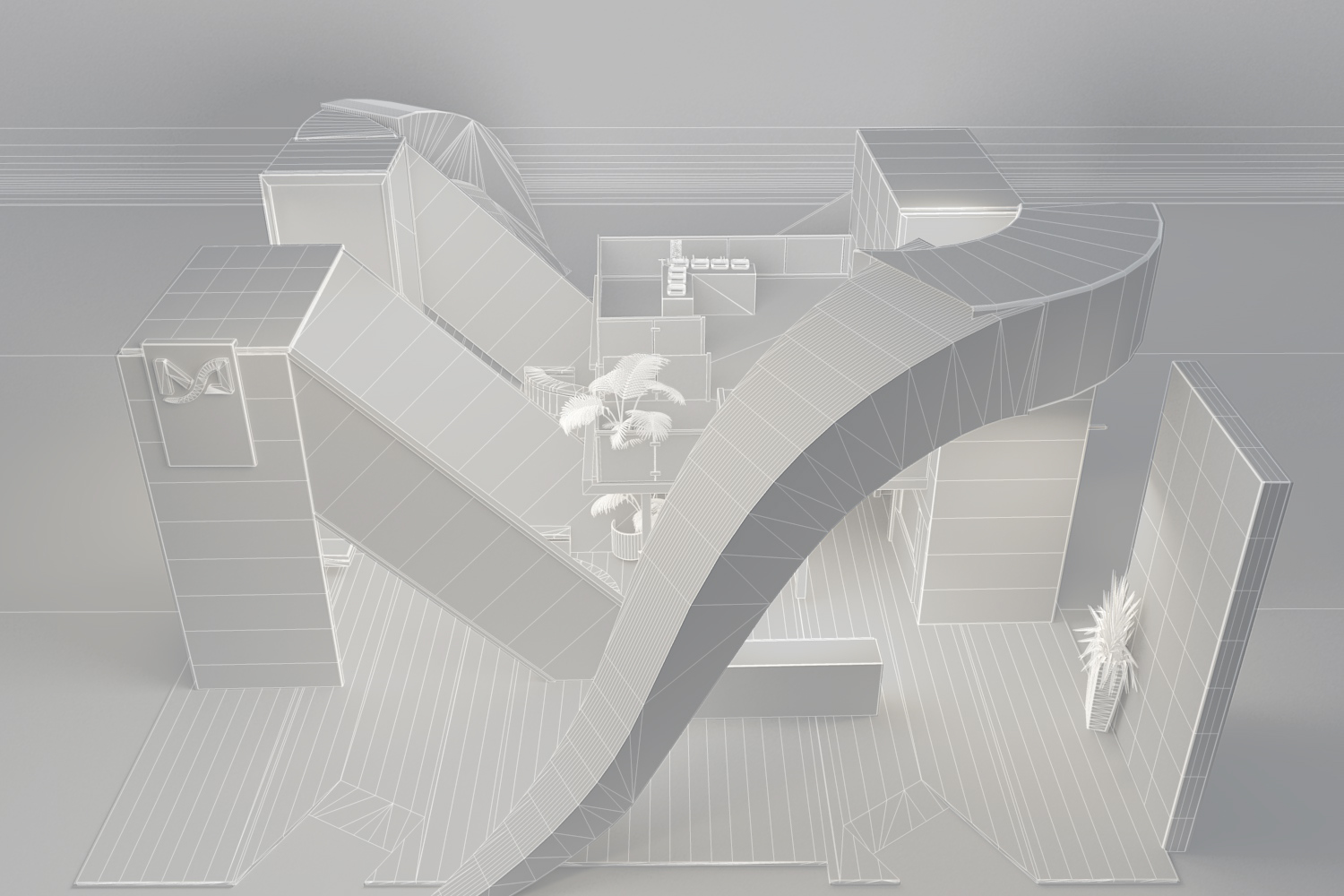 Hamdan 医学展览展台设计-15