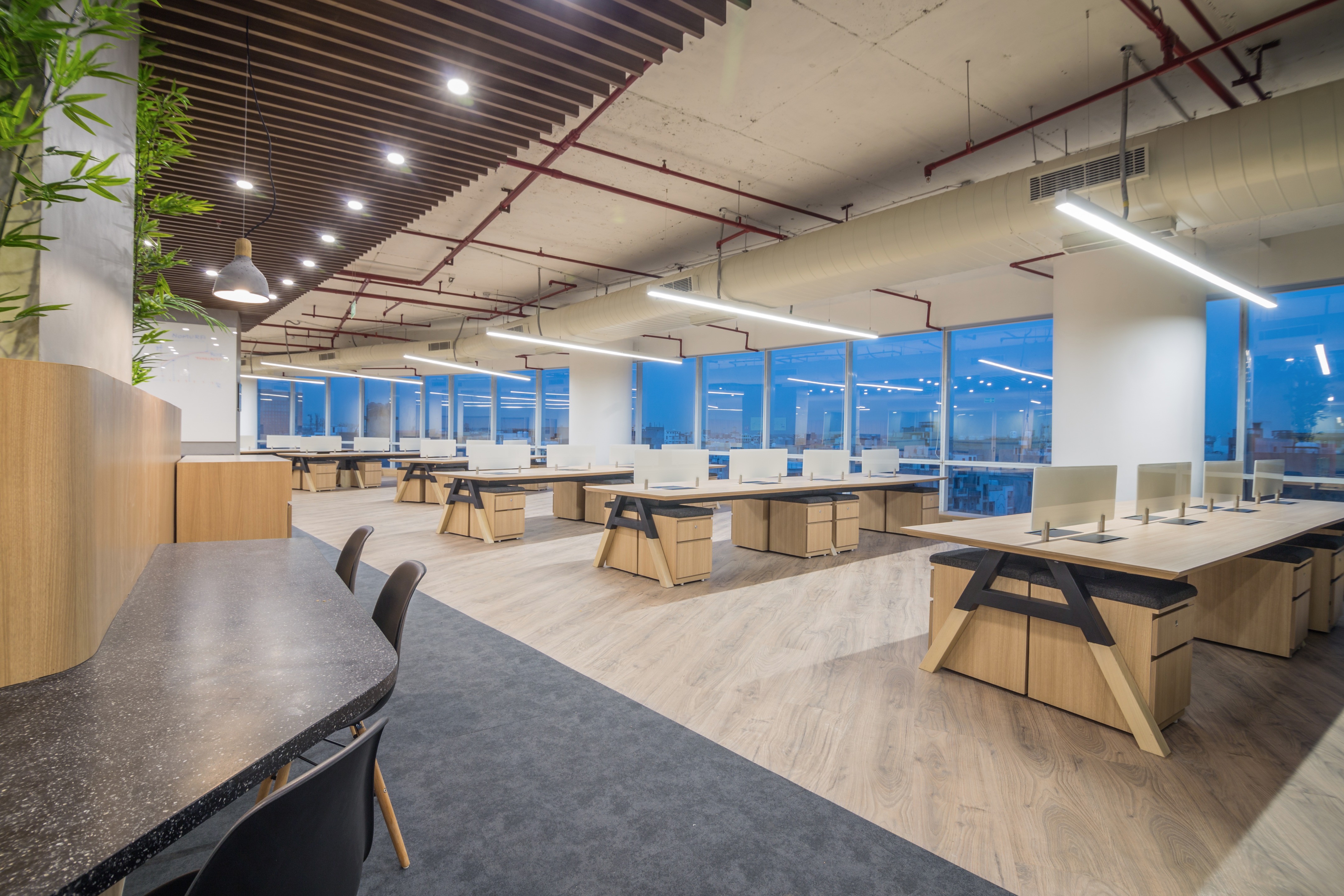 2017 年完成的印度 Nomura 研究机构室内设计案例-2