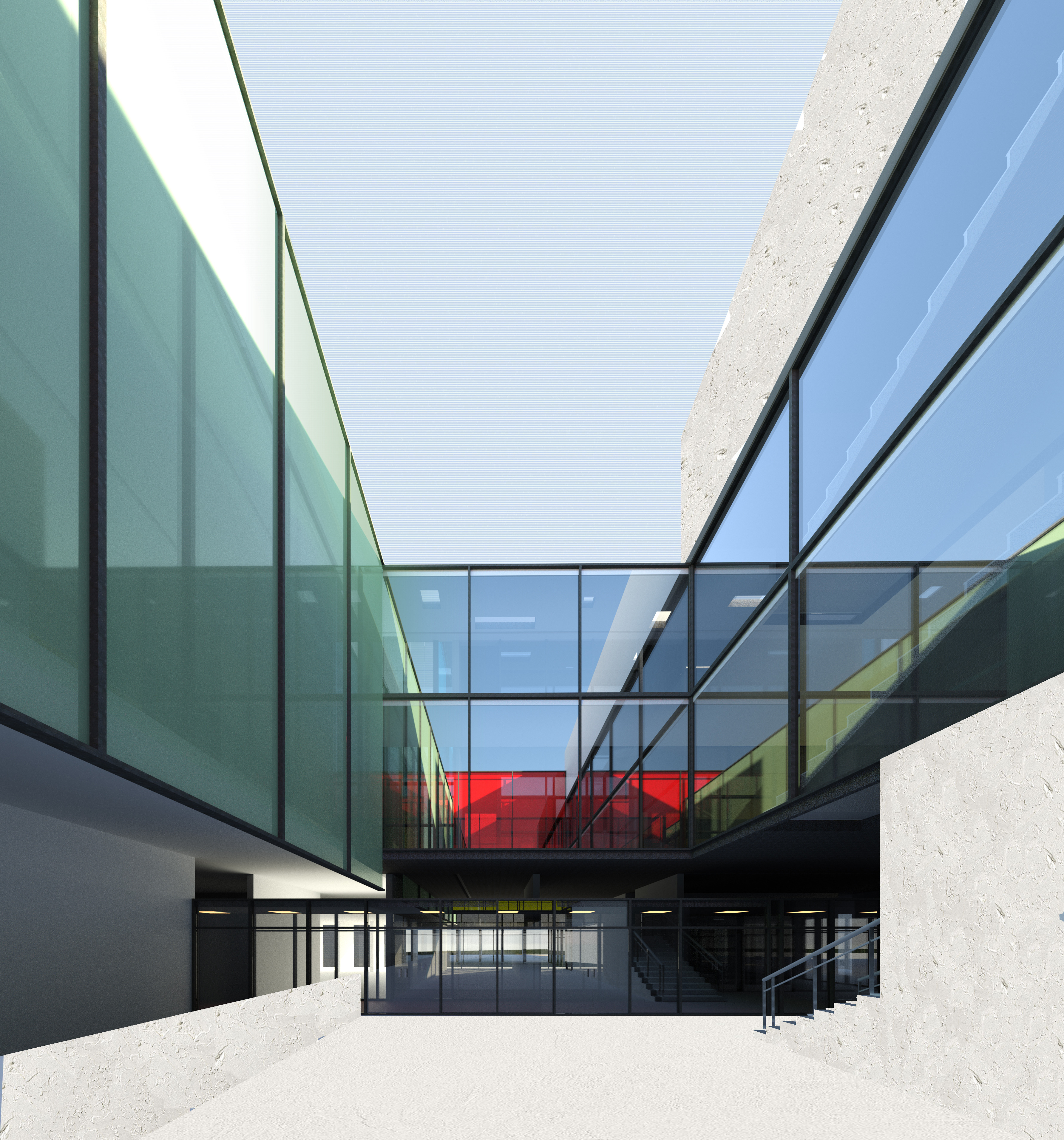 模块化设计打造现代中学教育空间-6