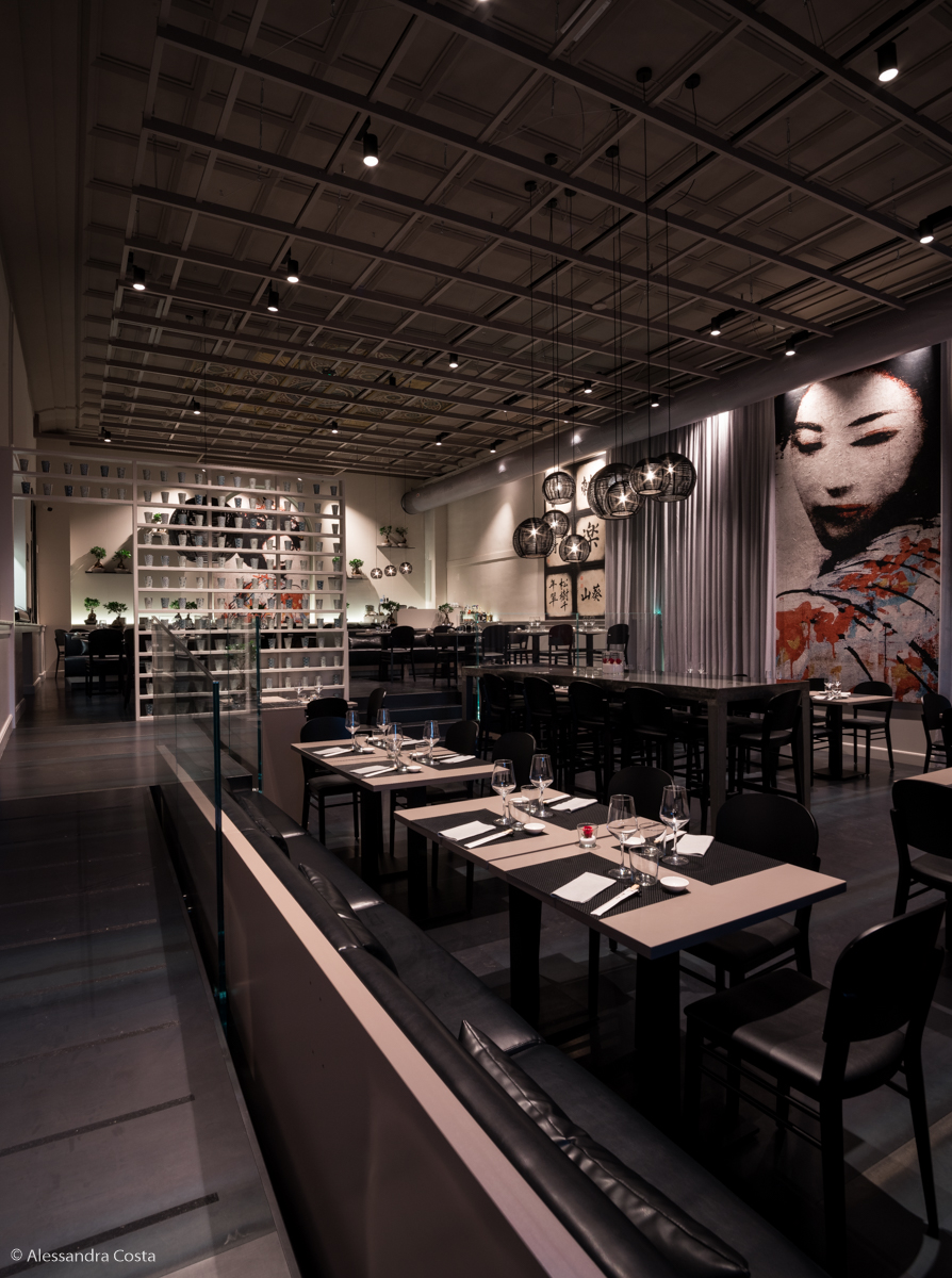 意大利 Turin 日本餐厅的优雅灯光设计-4