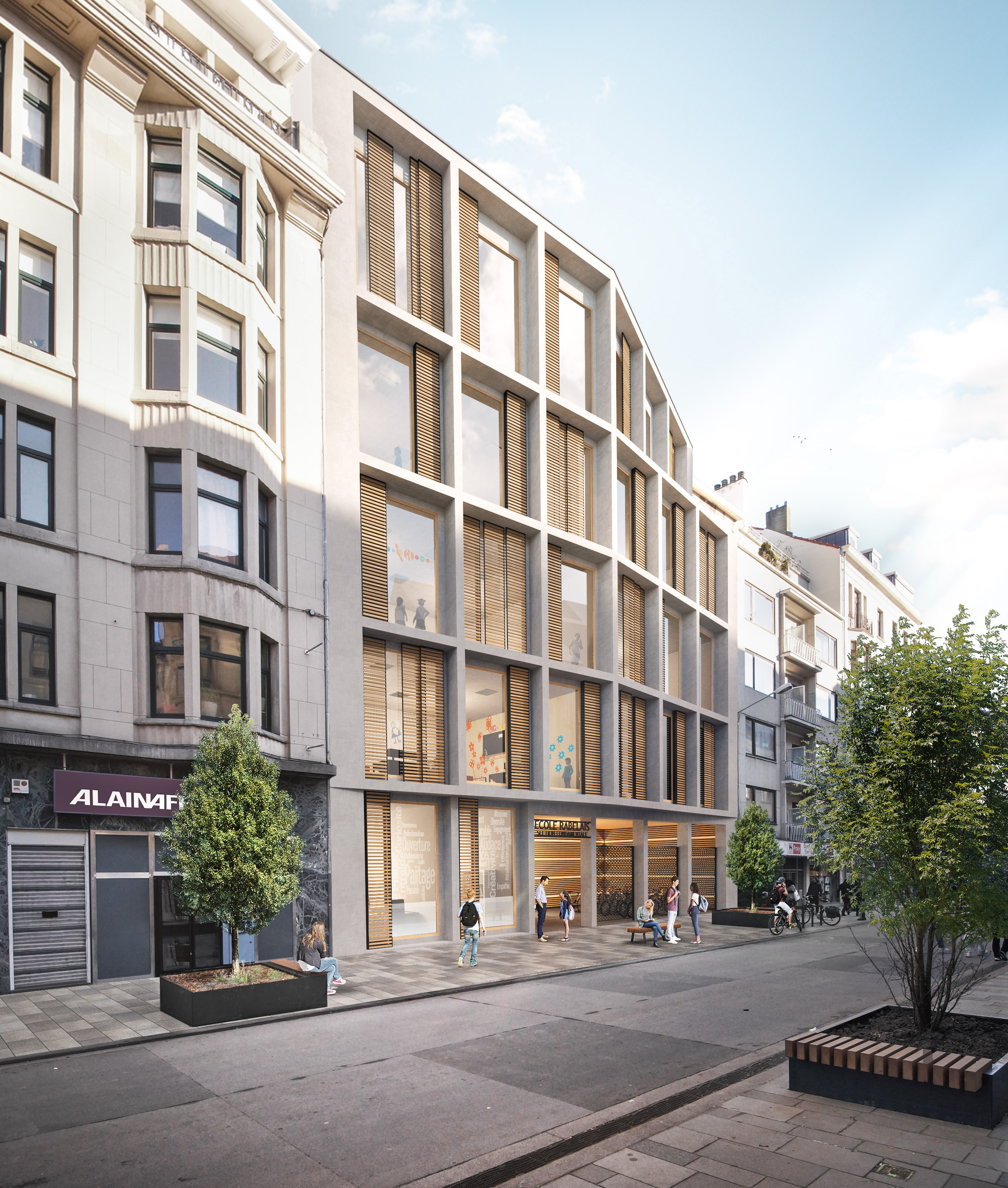 Rabelais 学校综合体-4