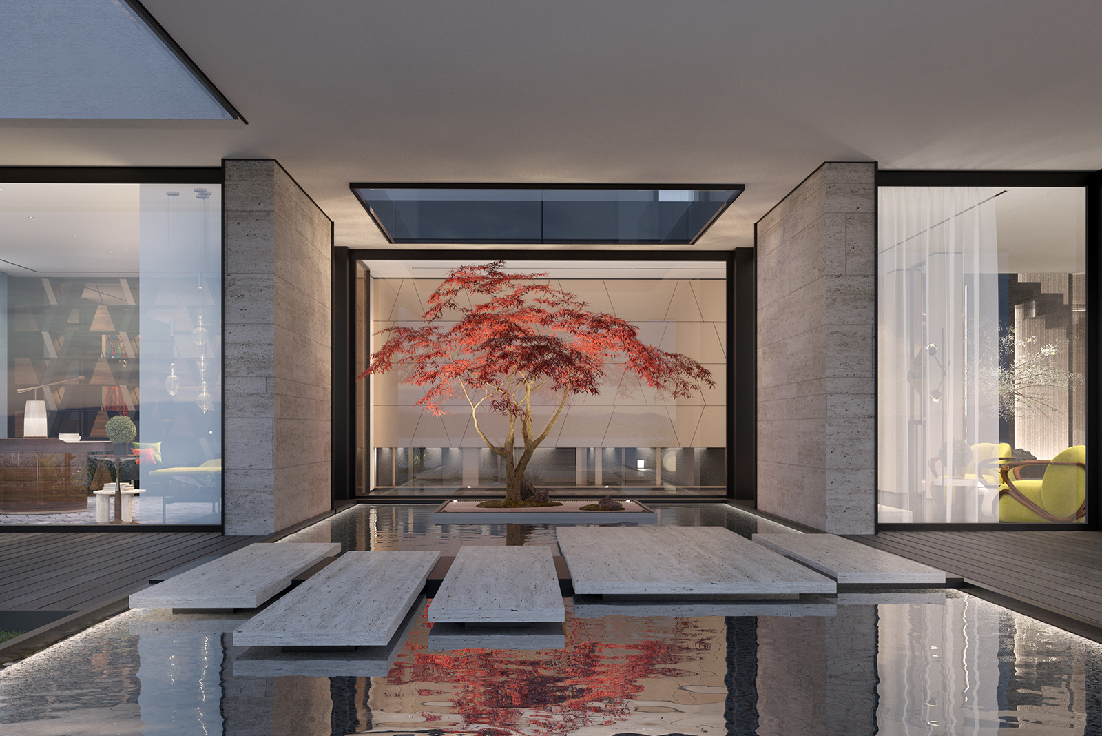 奥地利现代别墅设计与艺术融合-1