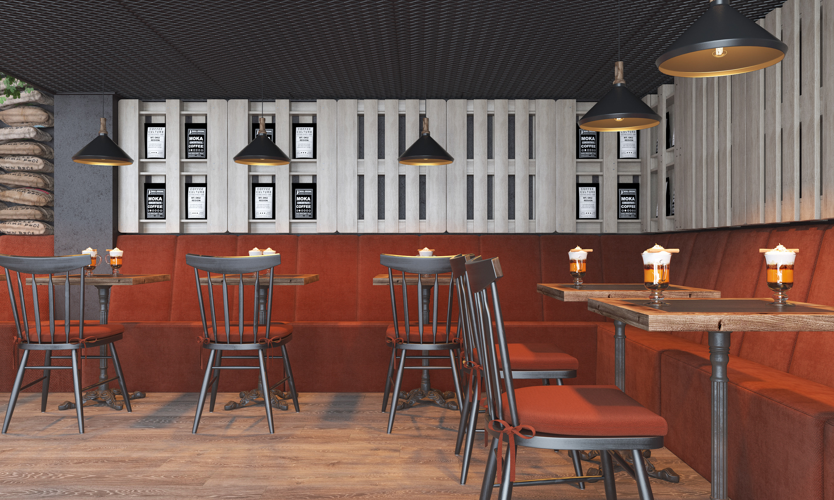 简约风格咖啡厅设计-8