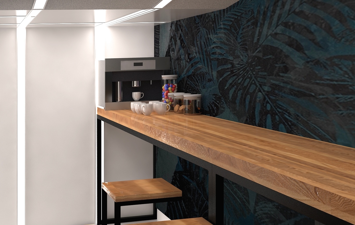 Design project for library of Moscow City University-4