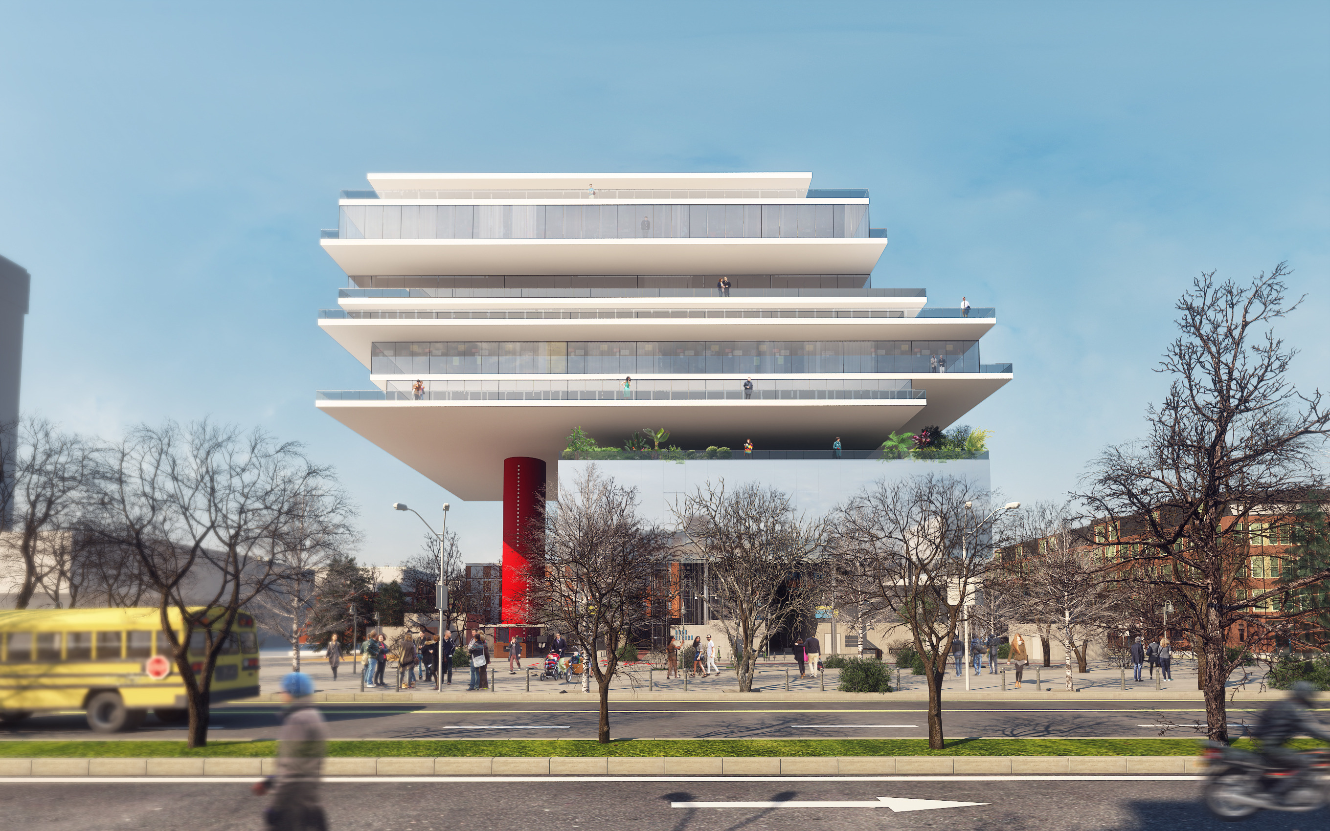 梦幻般的悬浮阅读空间·Varna 图书馆设计-0