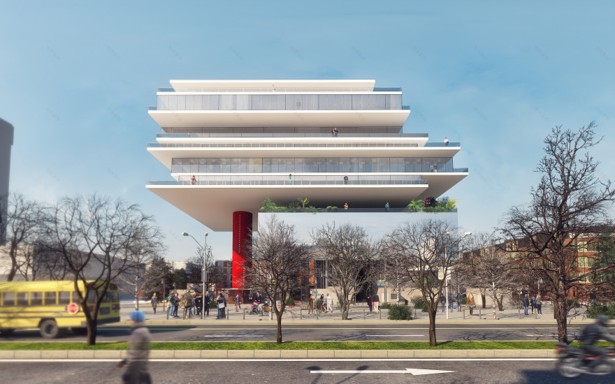 梦幻般的悬浮阅读空间·Varna 图书馆设计-0