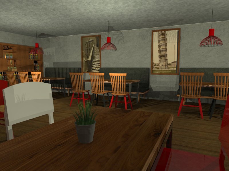 LA CARRETA PIZZERIA 餐厅设计-12