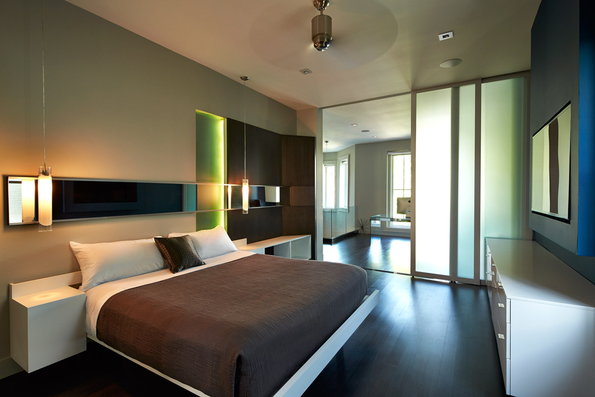 华盛顿特区科克罗恩住宅，现代温馨的聚会空间-10