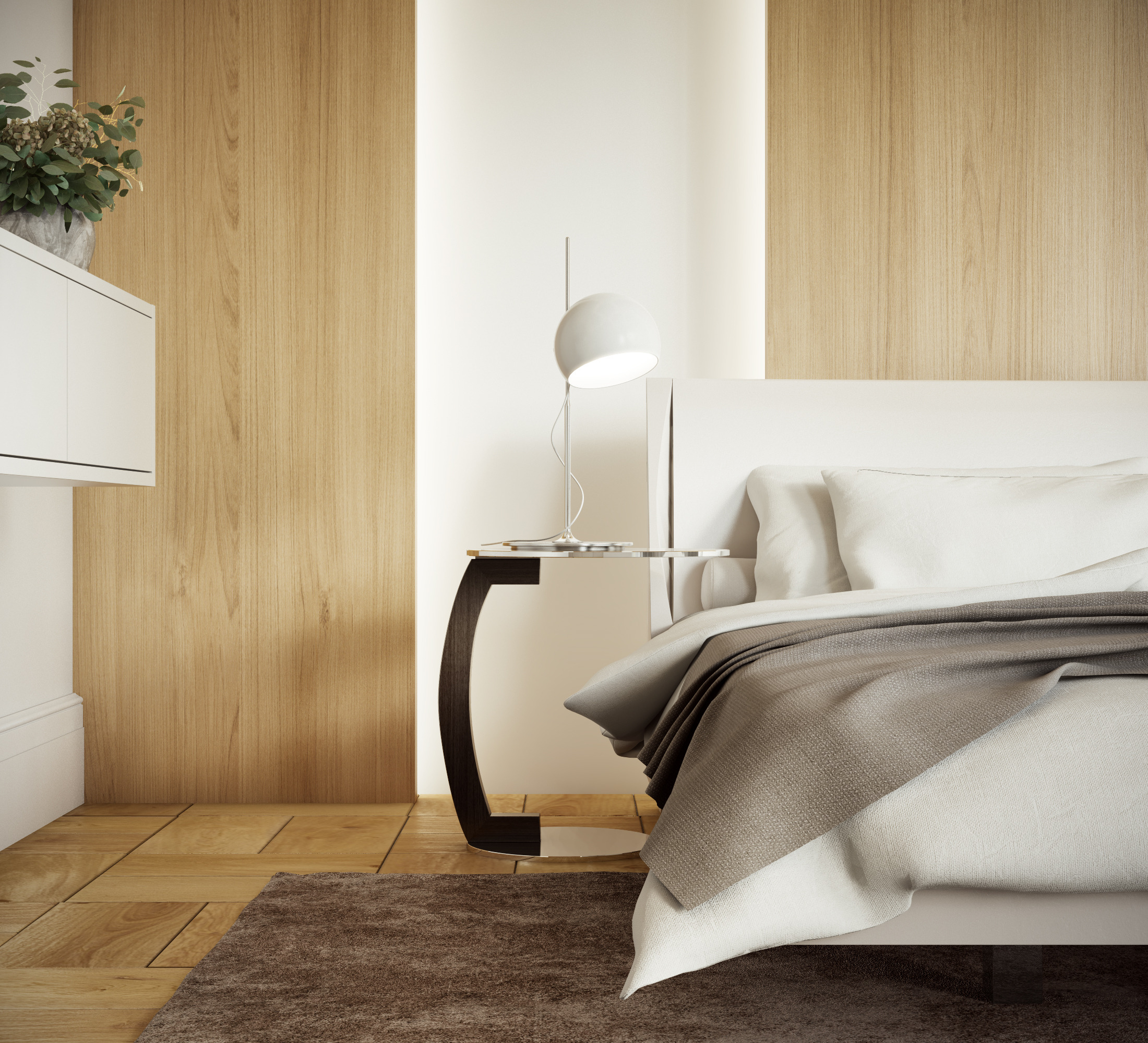 莫斯科郊区别墅时尚室内设计-74