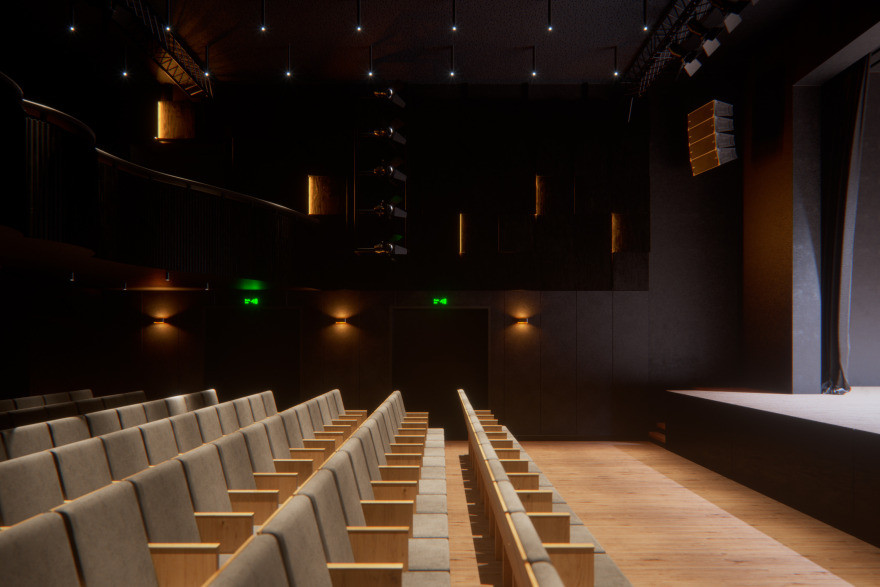 乌克兰 Kniahynyn 社区剧院室内设计-12