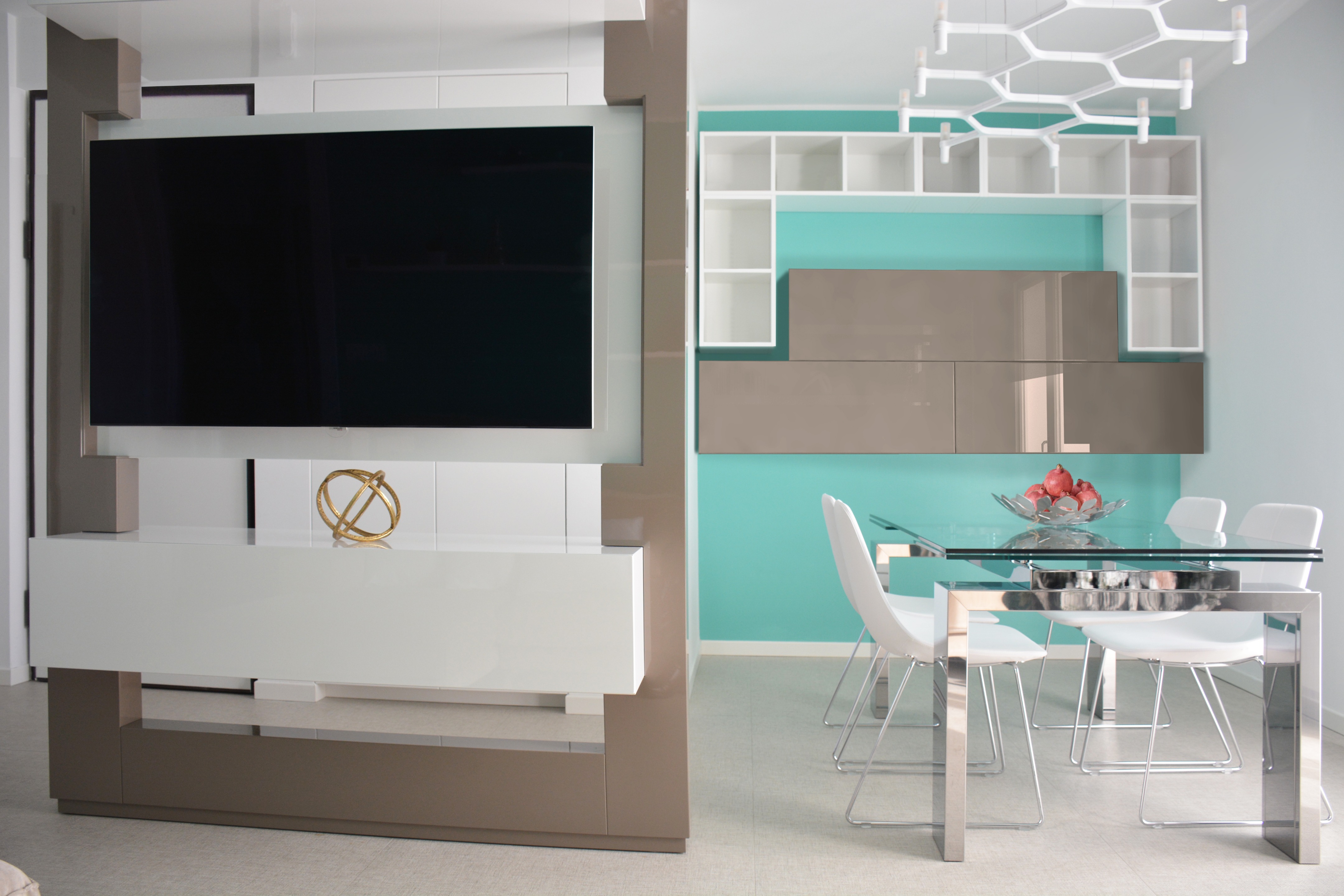 空间融合,功能无限·小户型公寓设计案例-7