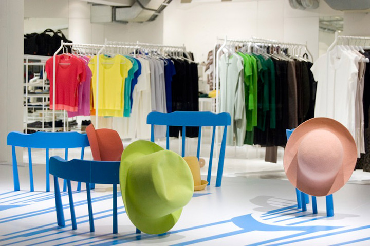 D3D chairs for Issey Miyake by Yoichi Yamamoto ArchitectsTokyo-6