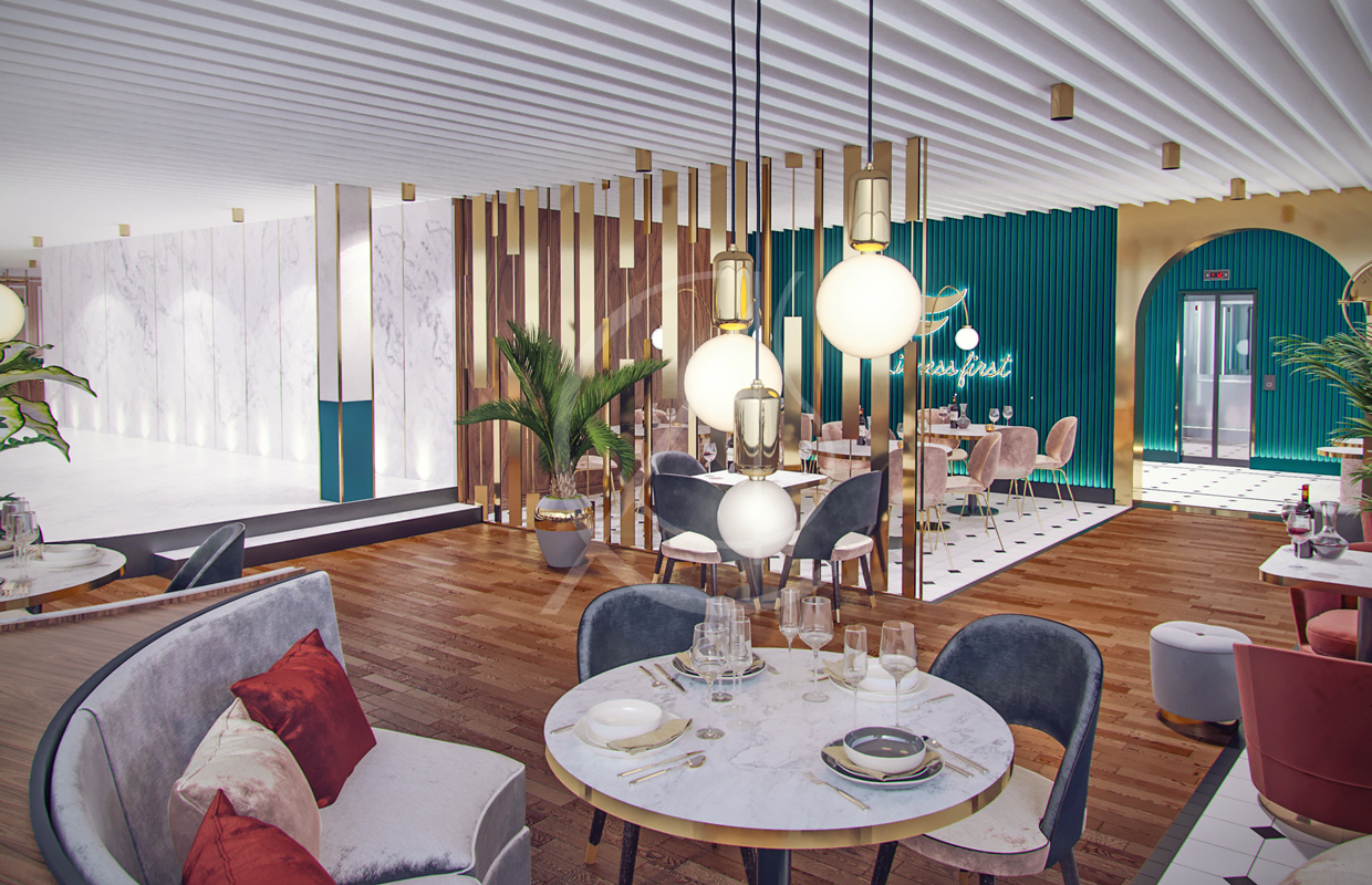 现代伊斯兰妇女健身中心-25