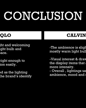 UNIQLO 与 Calvin Klein 照明设计的差异