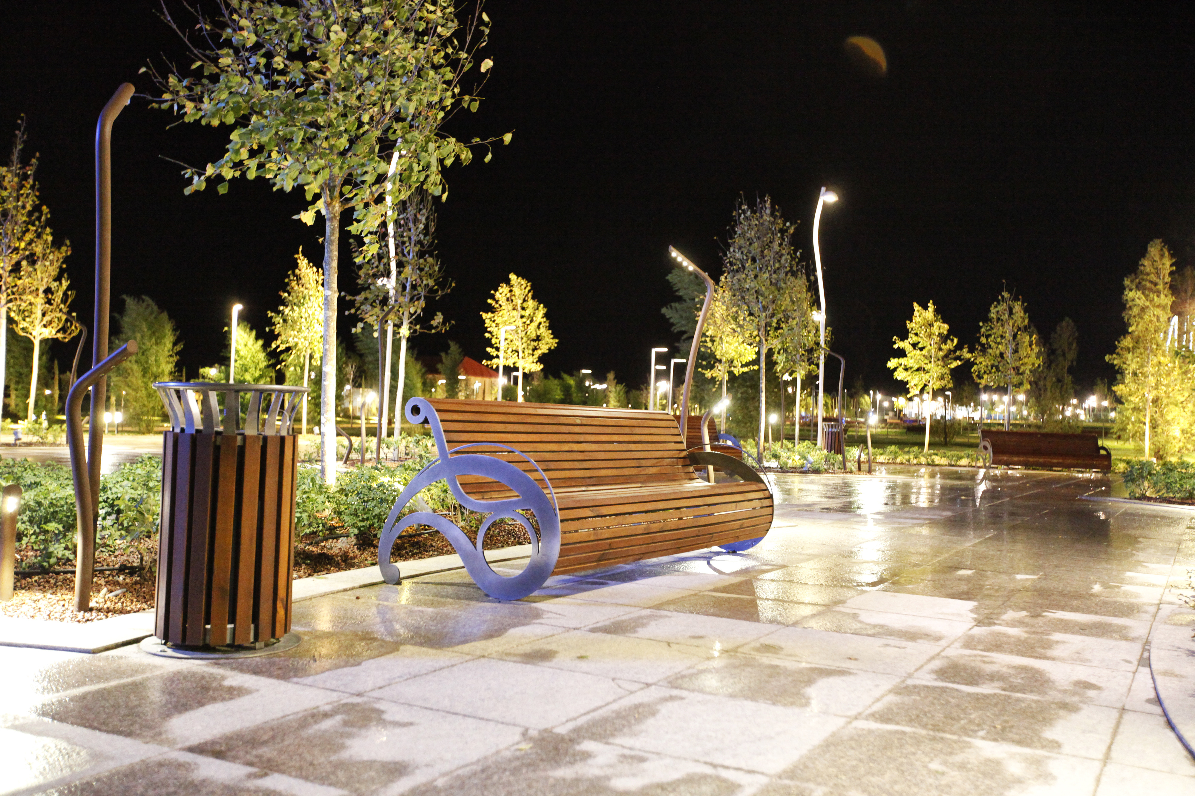 阿塞拜疆 Shamkir 城市公园公共设施设计-18