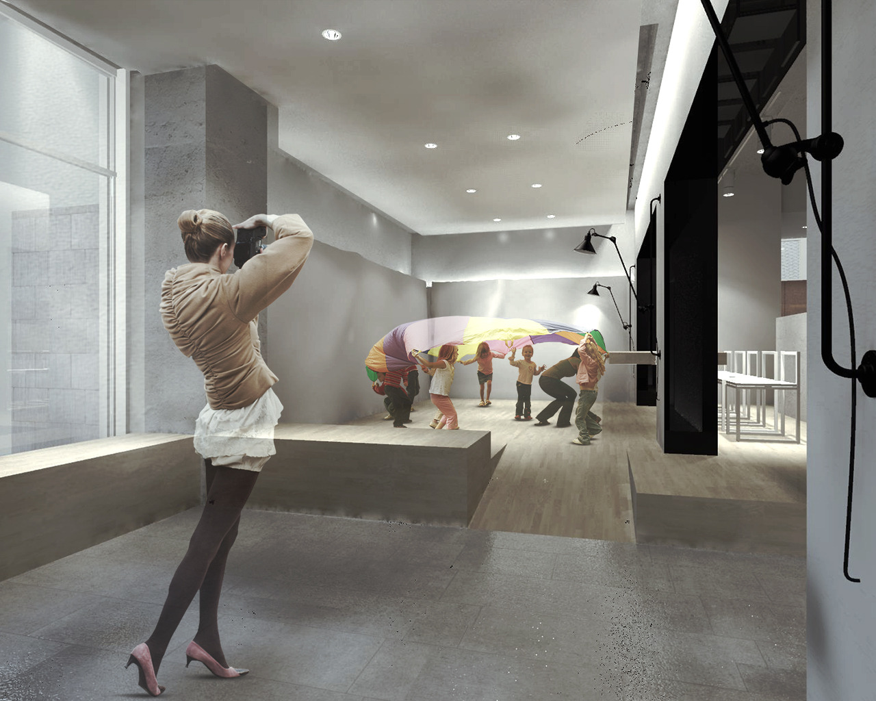 2014 年 ROOPS 发廊 | 临时性室内设计佳作-4