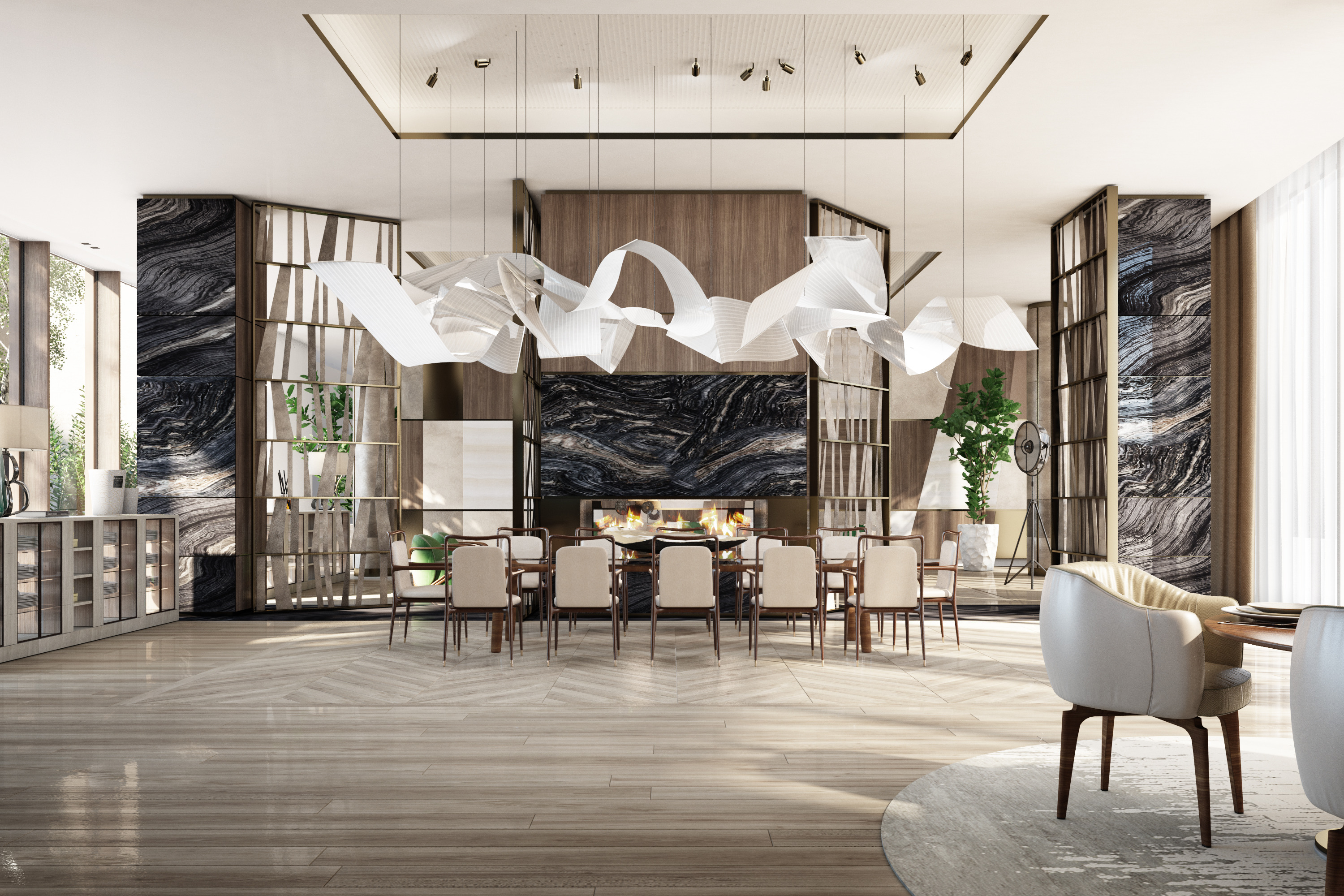 DeDi Interiors 打造 2018 年私人项目单家庭住宅三维可视化设计-5