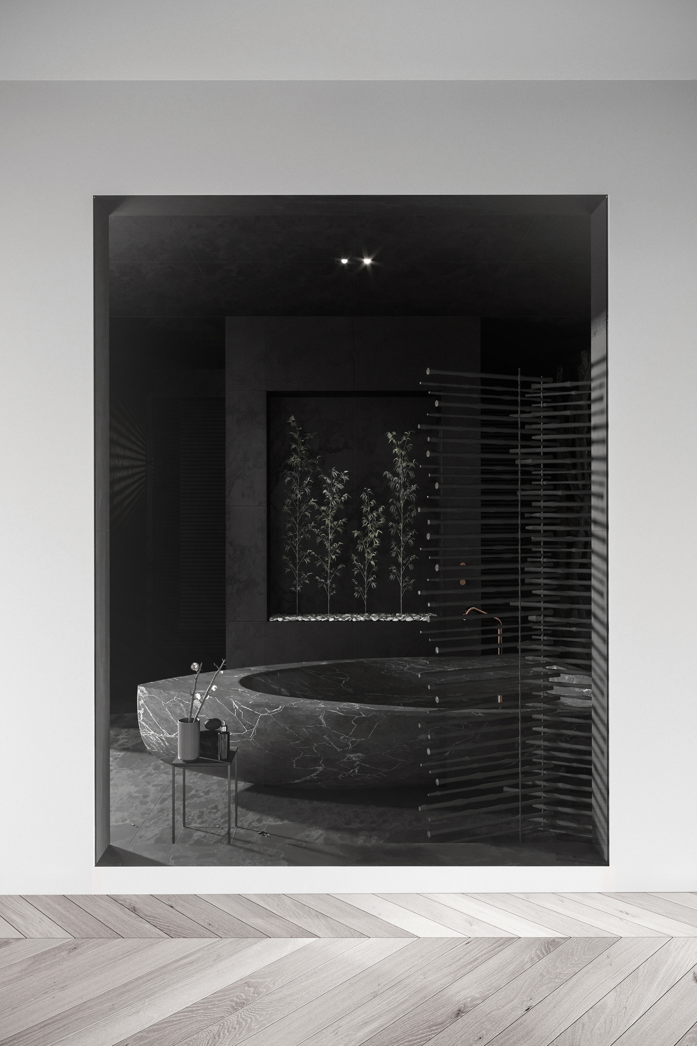 米兰中心 300 平米空中别墅，艺术与自然的和谐融合-7