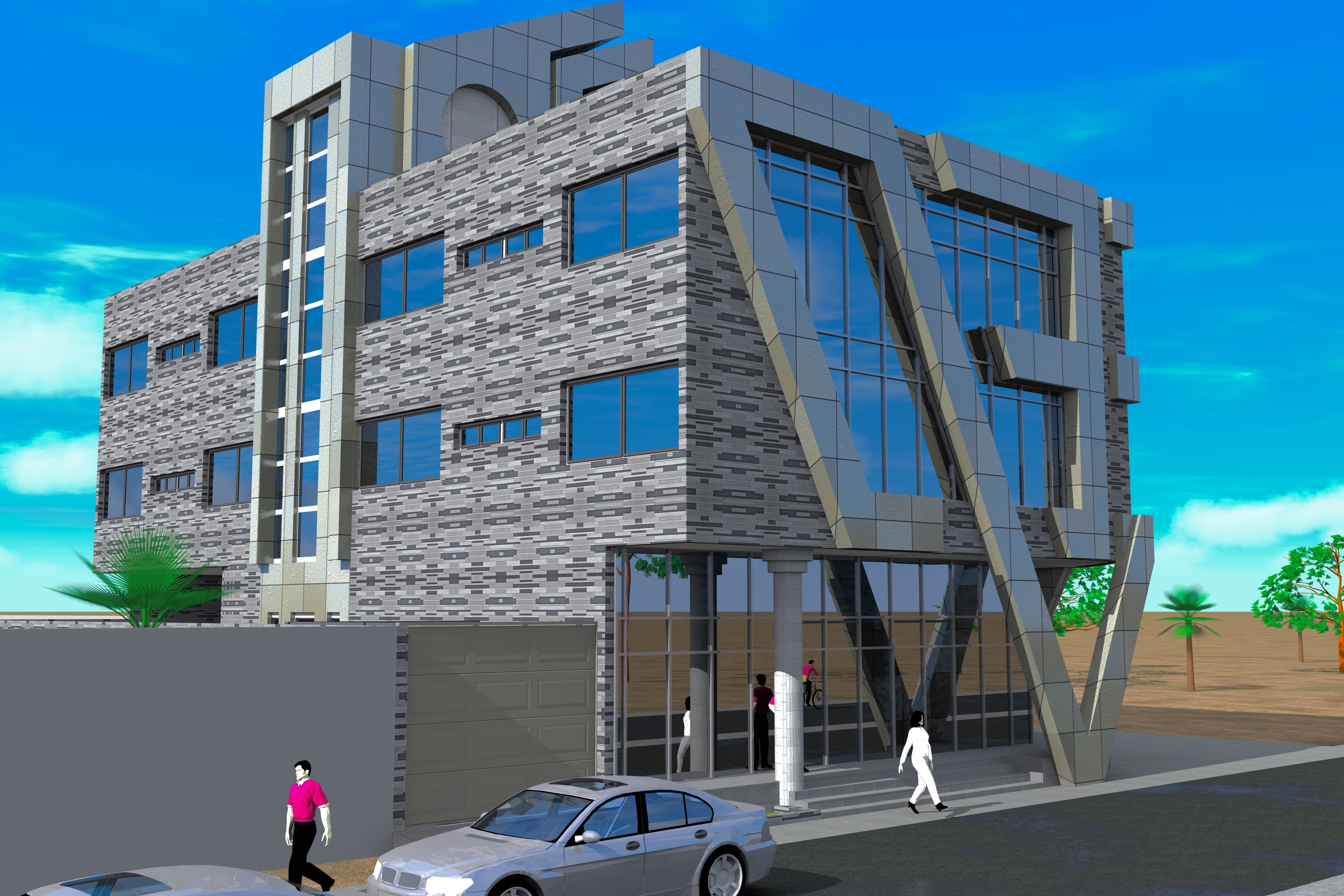 2017 年未实现的建筑项目 | Bamako 大楼设计-3