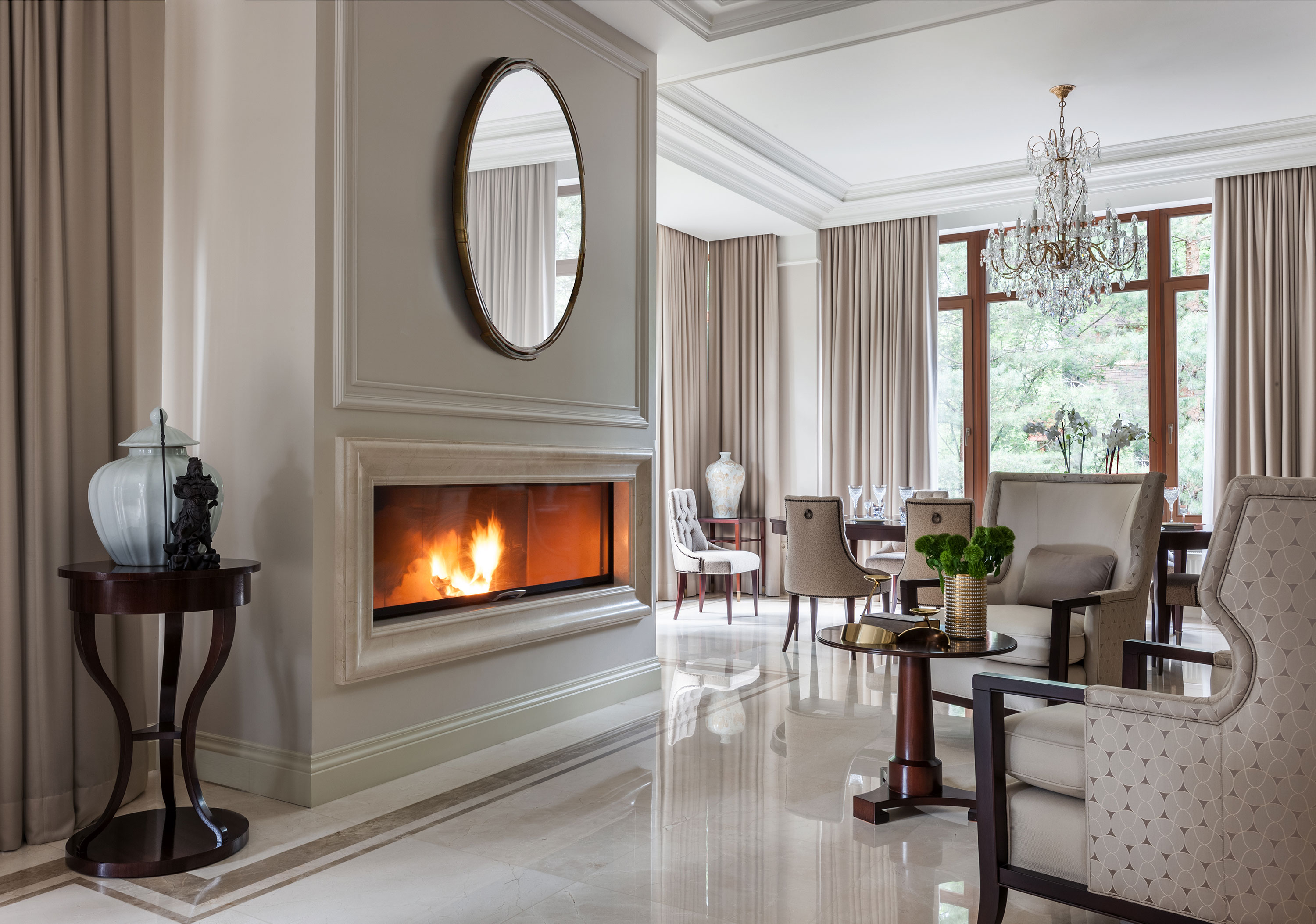 莫斯科美国经典乡村别墅设计-2