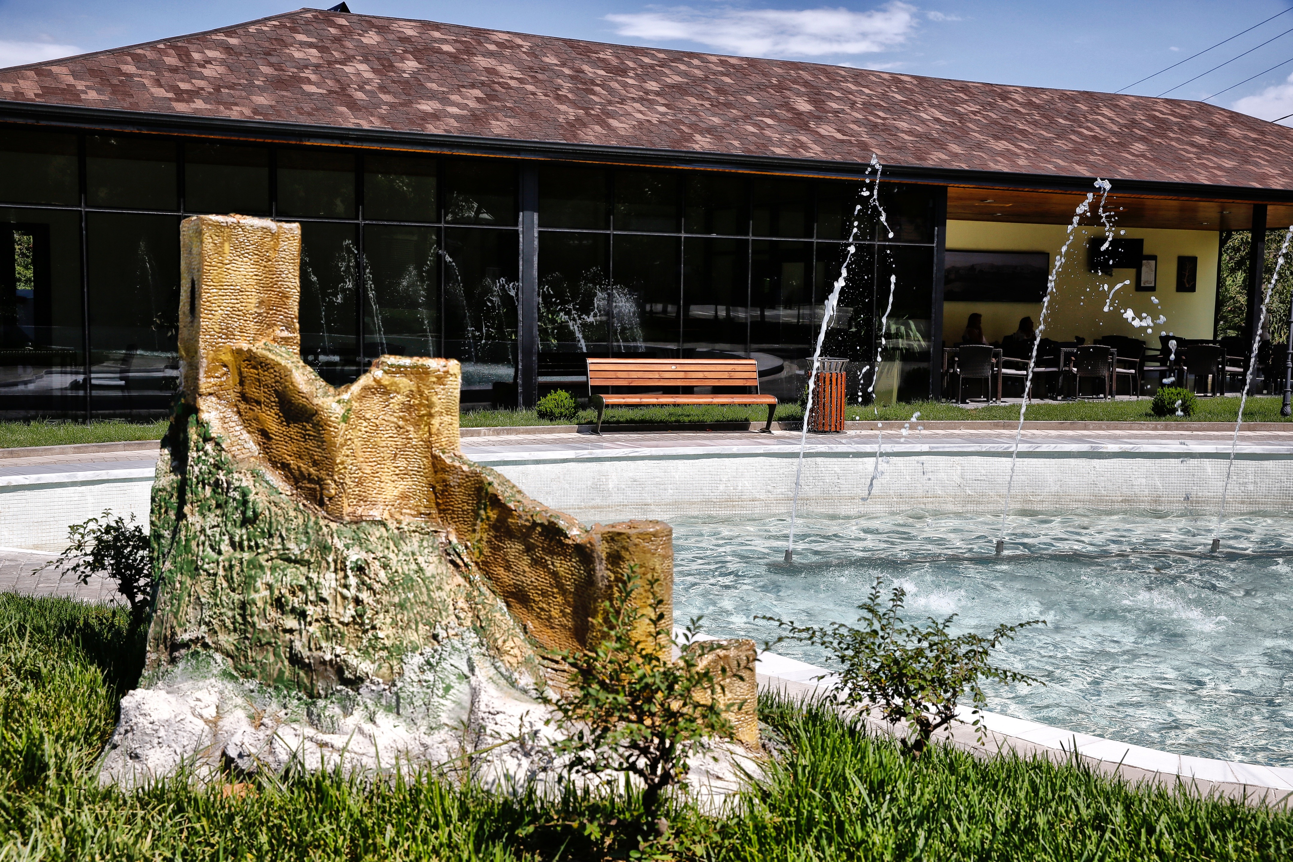 阿塞拜疆 Shamkir 城市公园公共设施设计-9