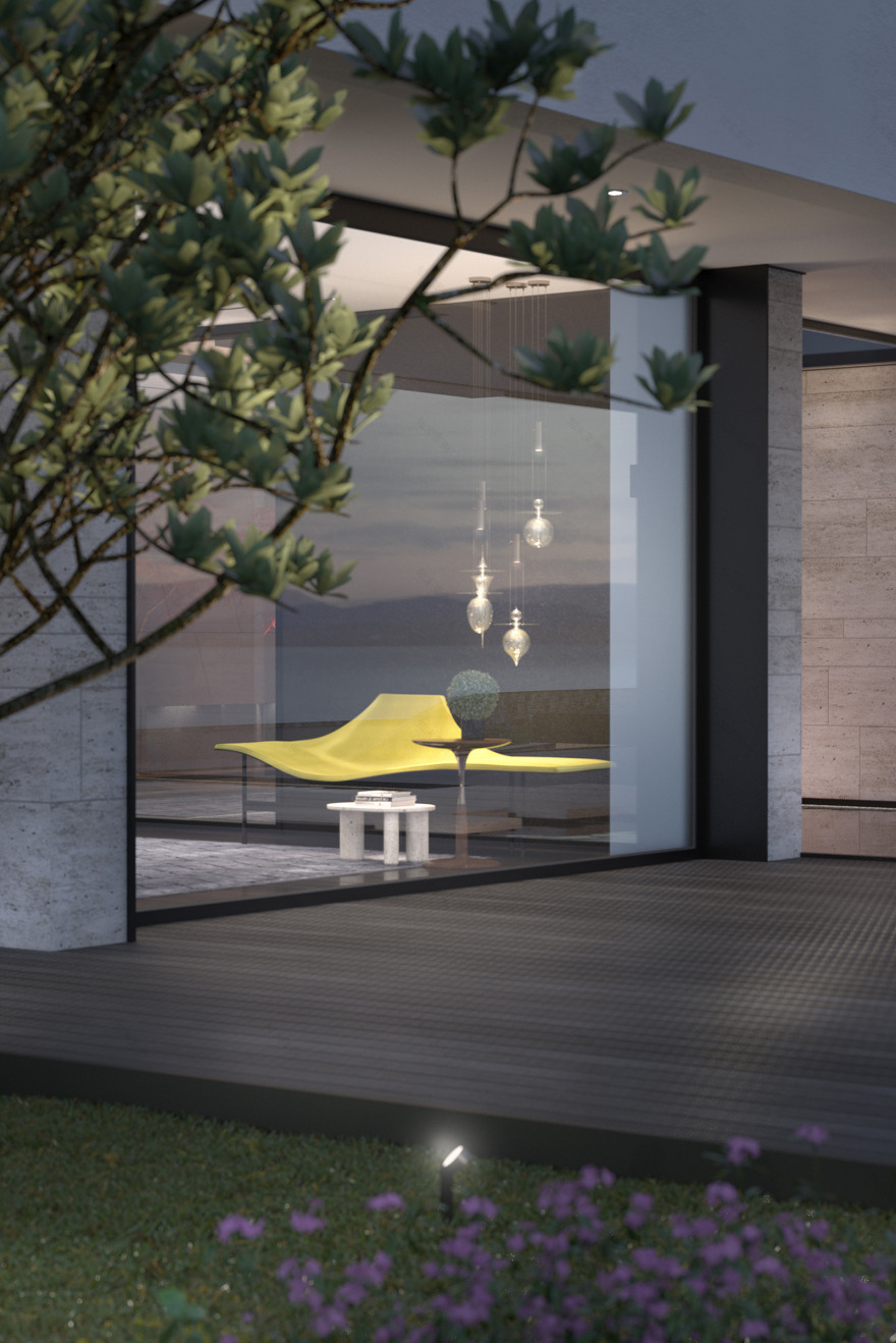 奥地利现代别墅设计与艺术融合-58