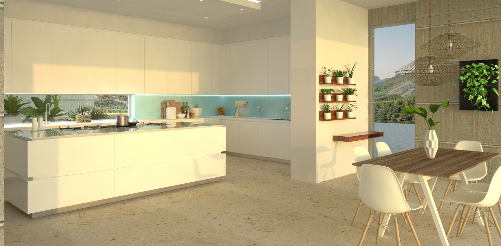 悬崖泳池现代宅，集装箱空间灵感-6