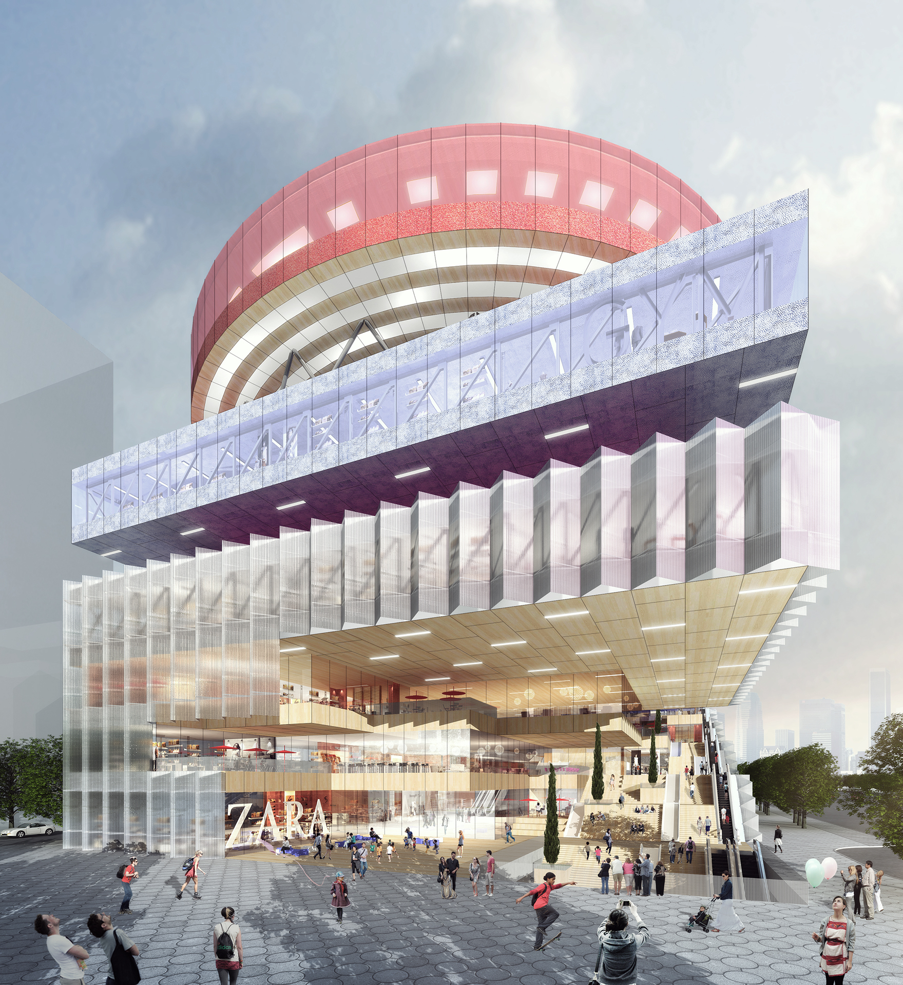 超级赛道 | 集成购物、娱乐与运动的创新设计-7