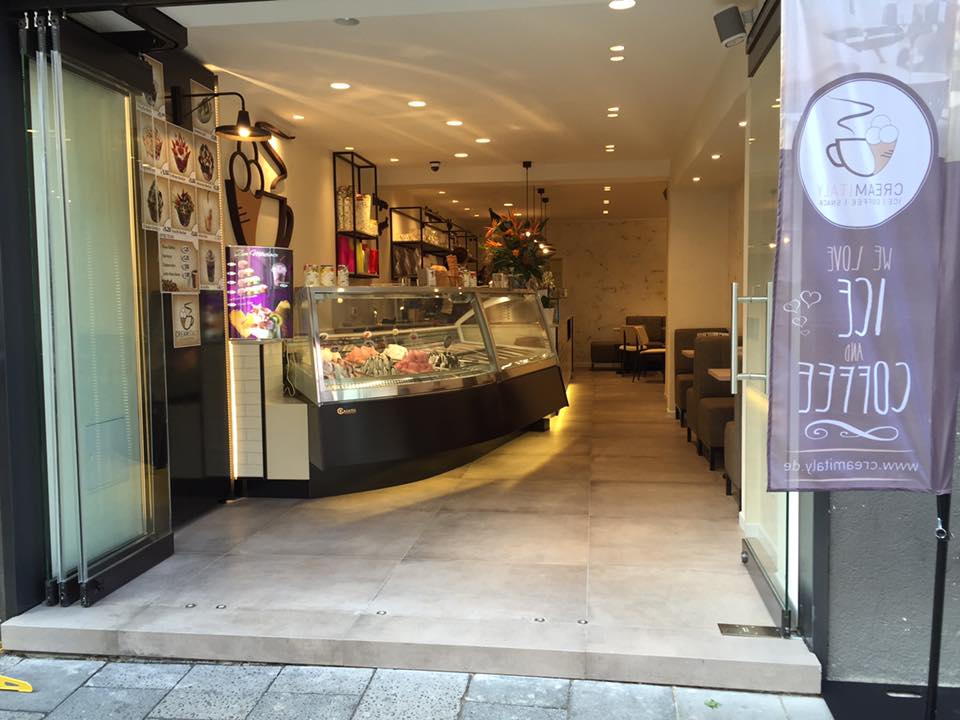 2016 年慕尼黑 CreamItaly 冰淇淋咖啡厅室内设计-1