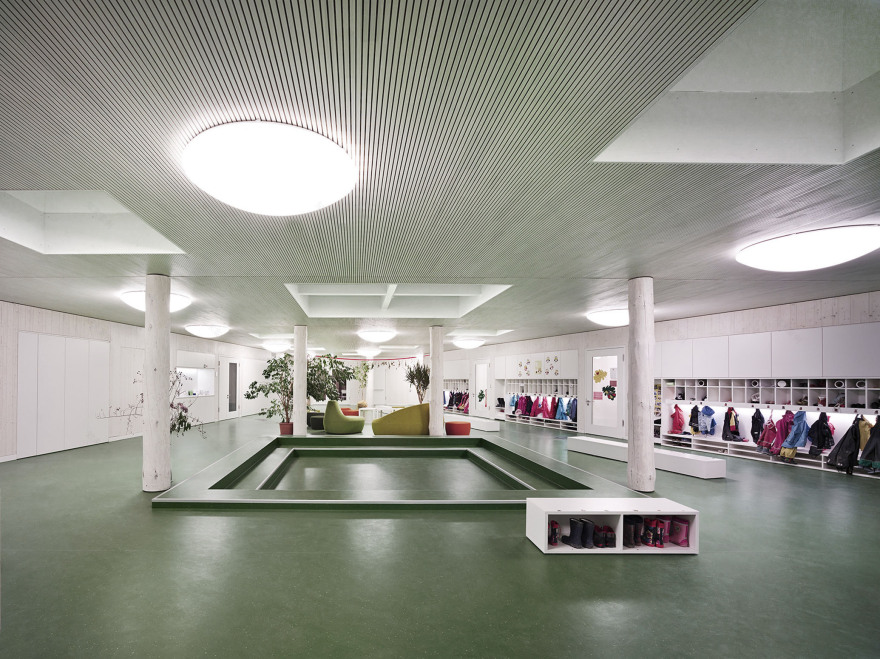 森林中的儿童村 | Freising 幼儿园设计-12