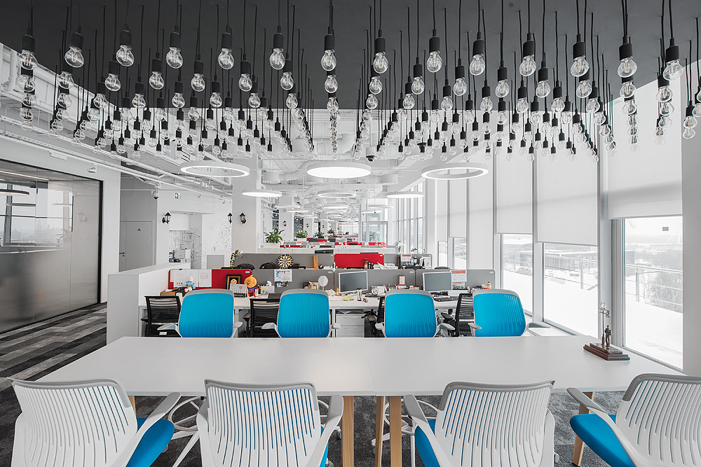 华为俄罗斯办公室设计展现地域特色-22