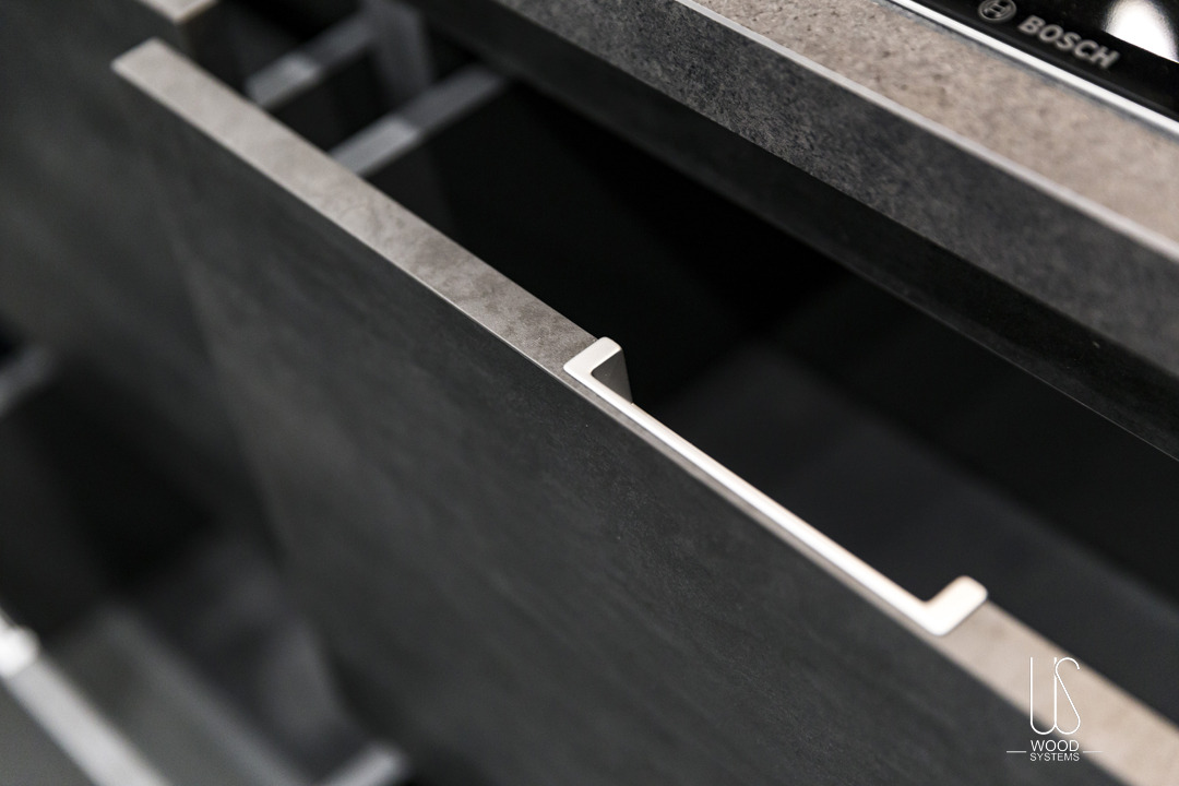 乌克兰基辅"石墨焦糖"厨房设计-23