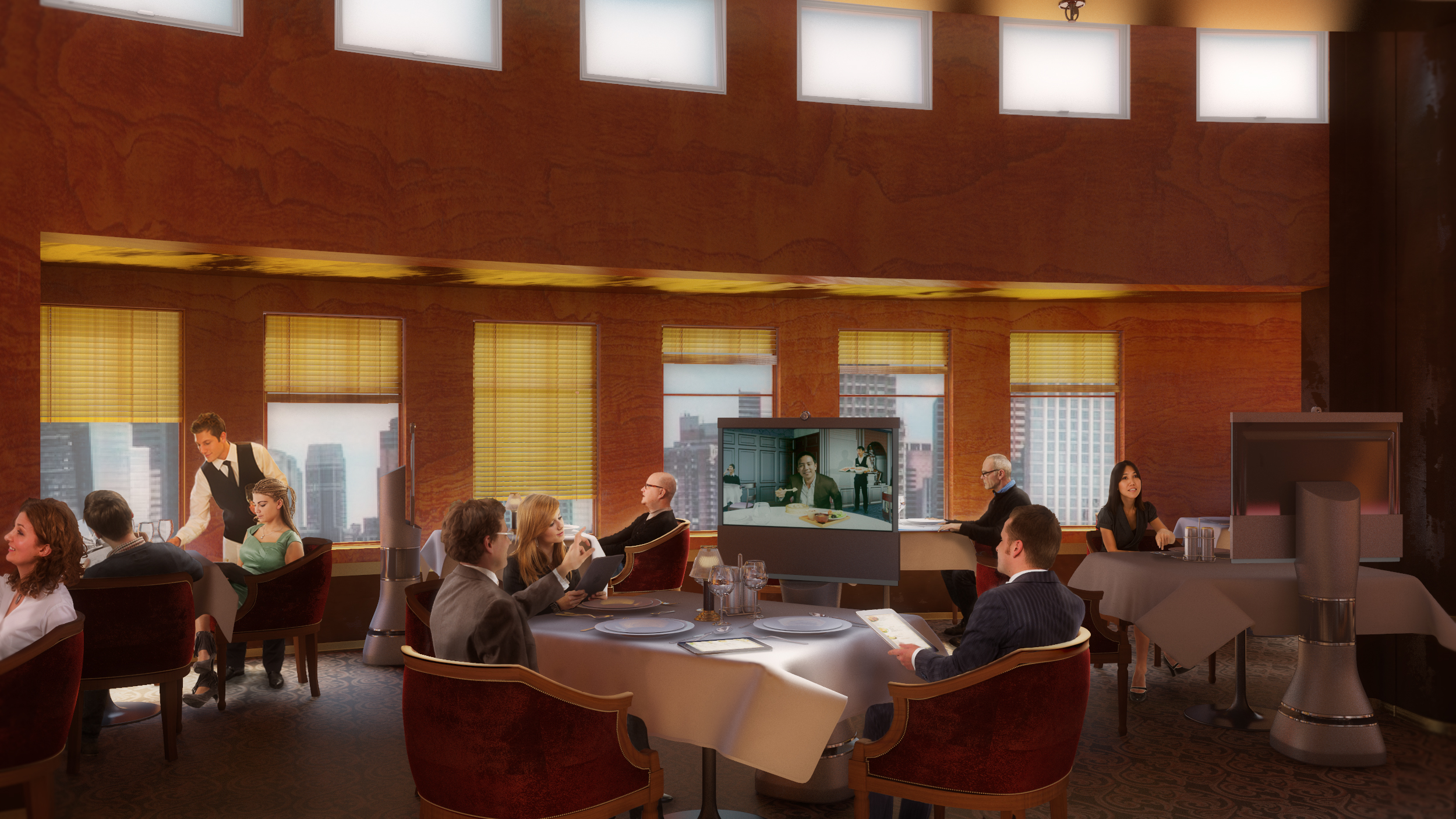 餐馆和酒吧的内部-5