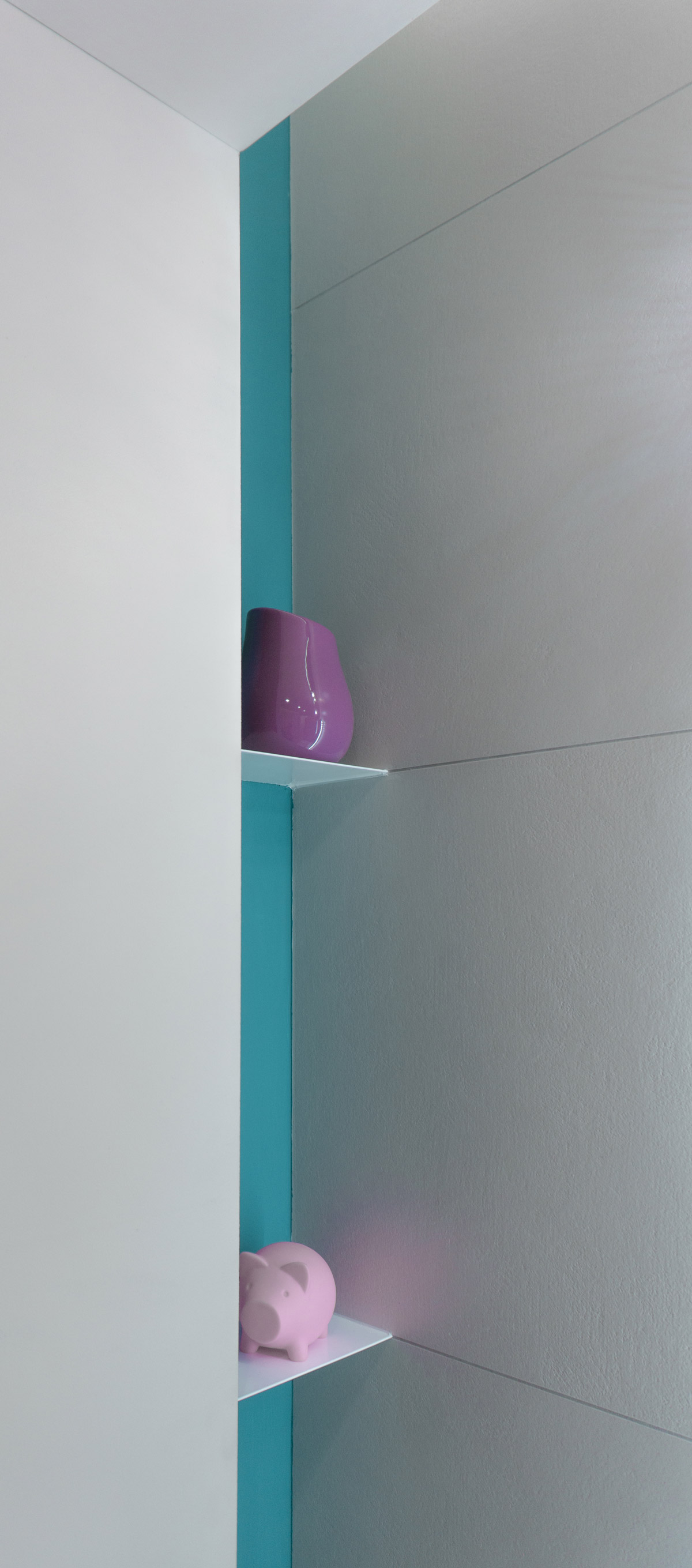 隐藏式钢板衣柜设计 突显空间简约美感-4