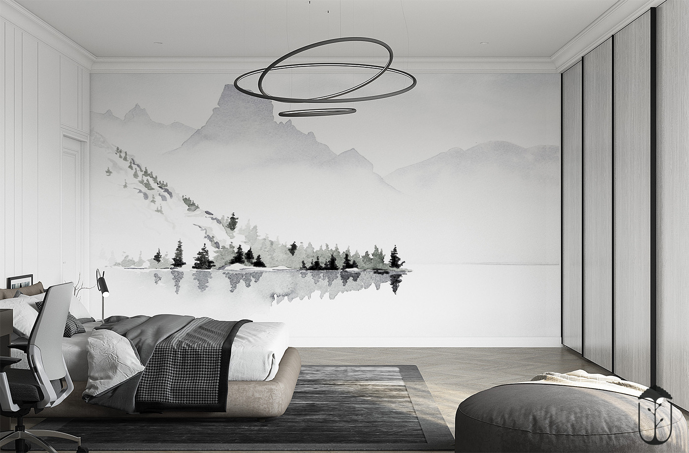 乡间别墅的现代简约之美-30