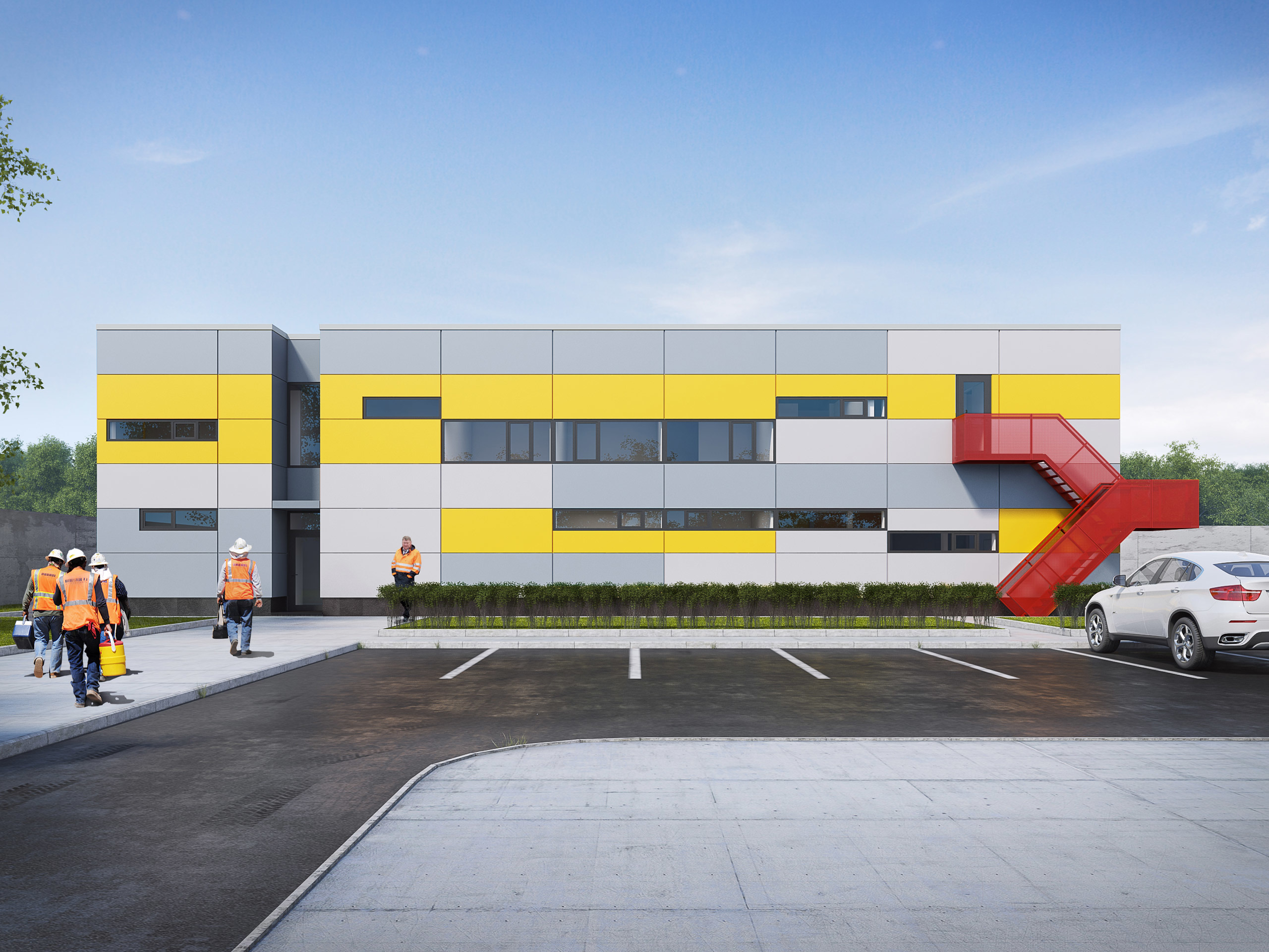 乌克兰铁路服务大楼-3