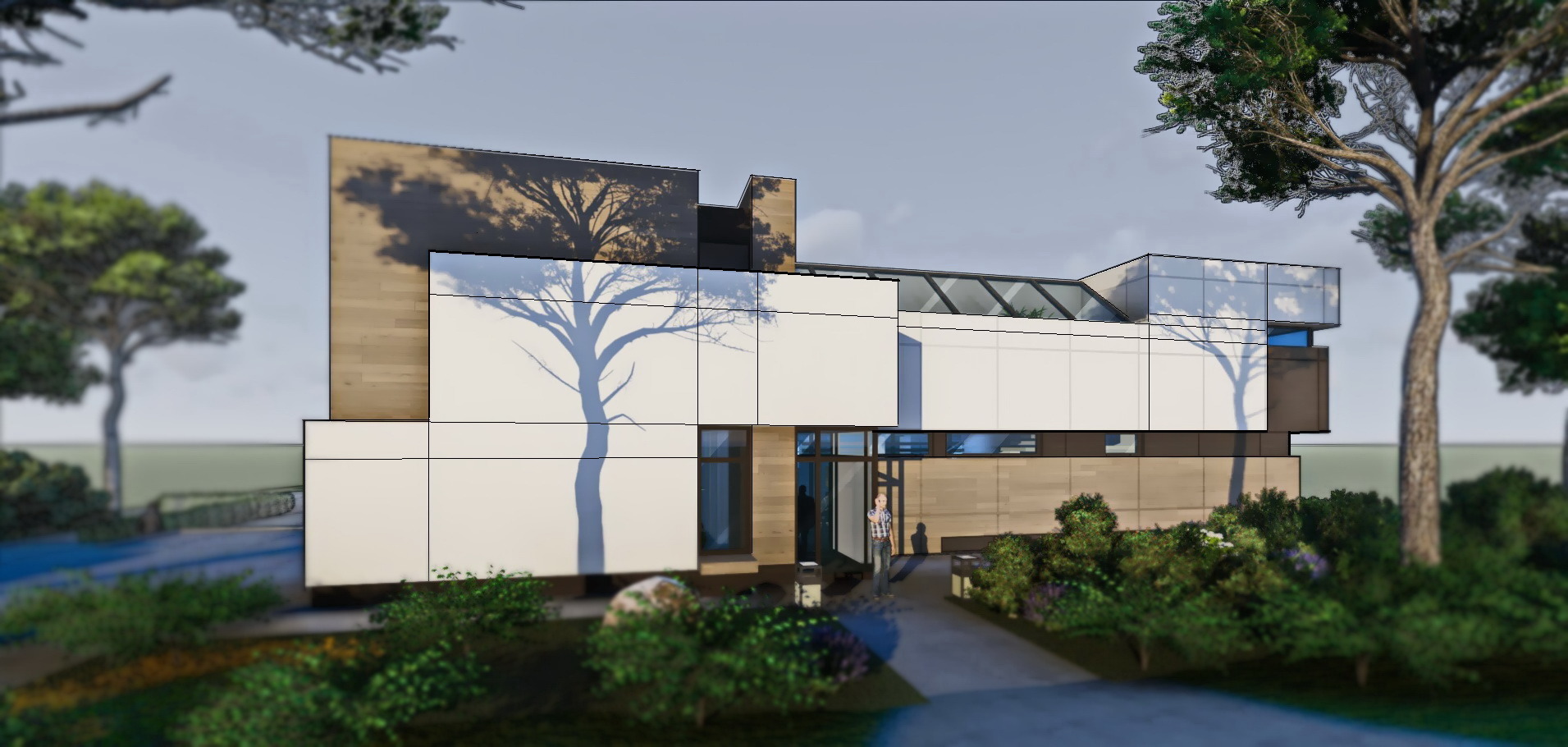 2018 年启动的摩尔多瓦郊区住宅设计-123