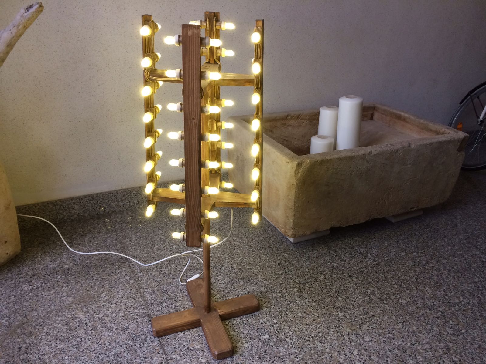 巴黎设计室手工木制灯具——阿克罗拉 io-5