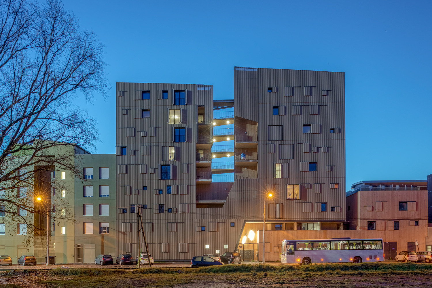 2017 年完成的波尔多 DOMOFrance 住宅区设计-2