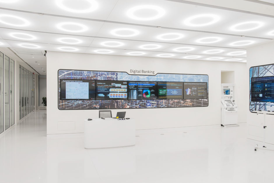 华为展厅——现代科技与空间的完美结合-31