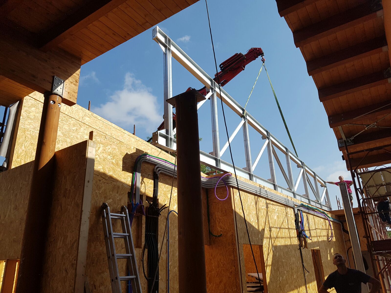 罗马郊外 700 平米木结构幼儿园设计-5